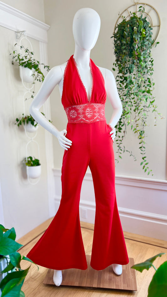 1970s FREDERICK’S OF HOLLYWOOD Jumpsuit | x-small/small