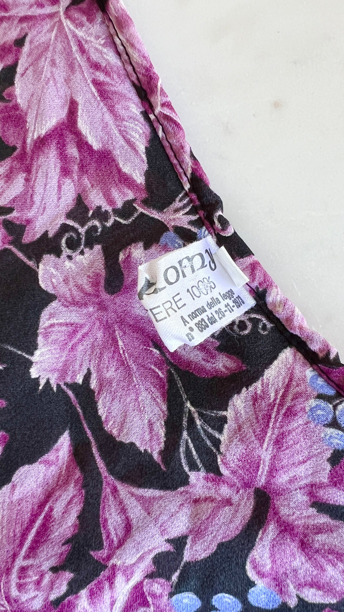 1970s Wine Tasting Maxi Dress | medium/large
