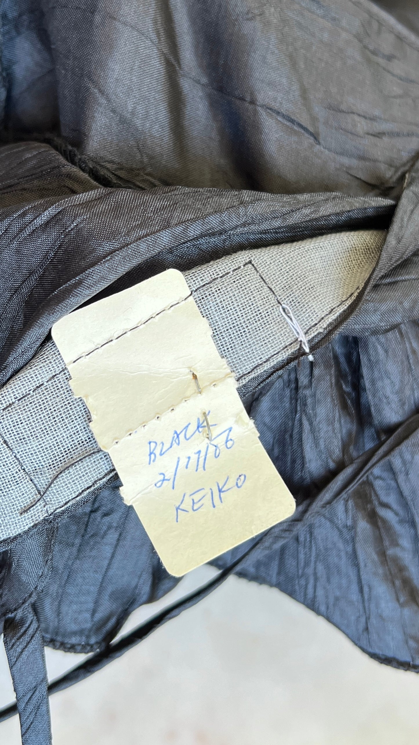 1980s Lace-Up Ruffled Dress | small