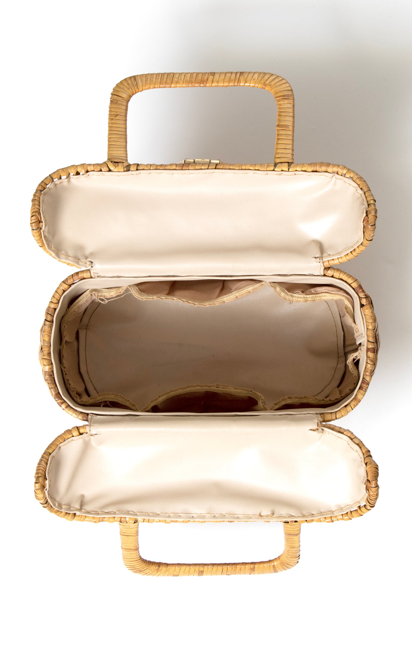 1960s Wicker Box Purse