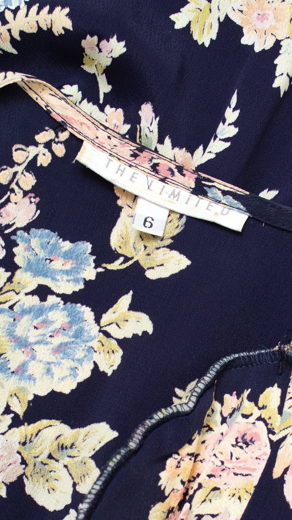 NEW ⭐️ 2000s Floral Rayon Crepe Wrap Maxi Dress | small/medium