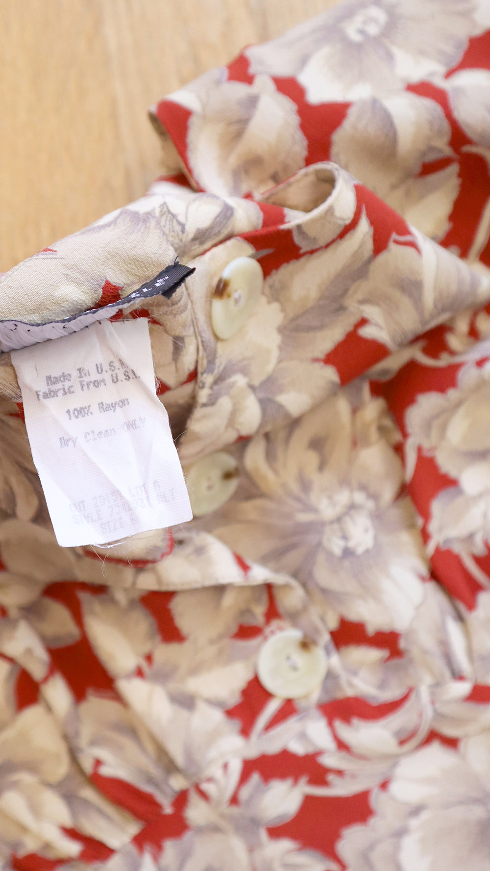 1980s CAROLE LITTLE Floral Rayon Pant Suit | small/medium