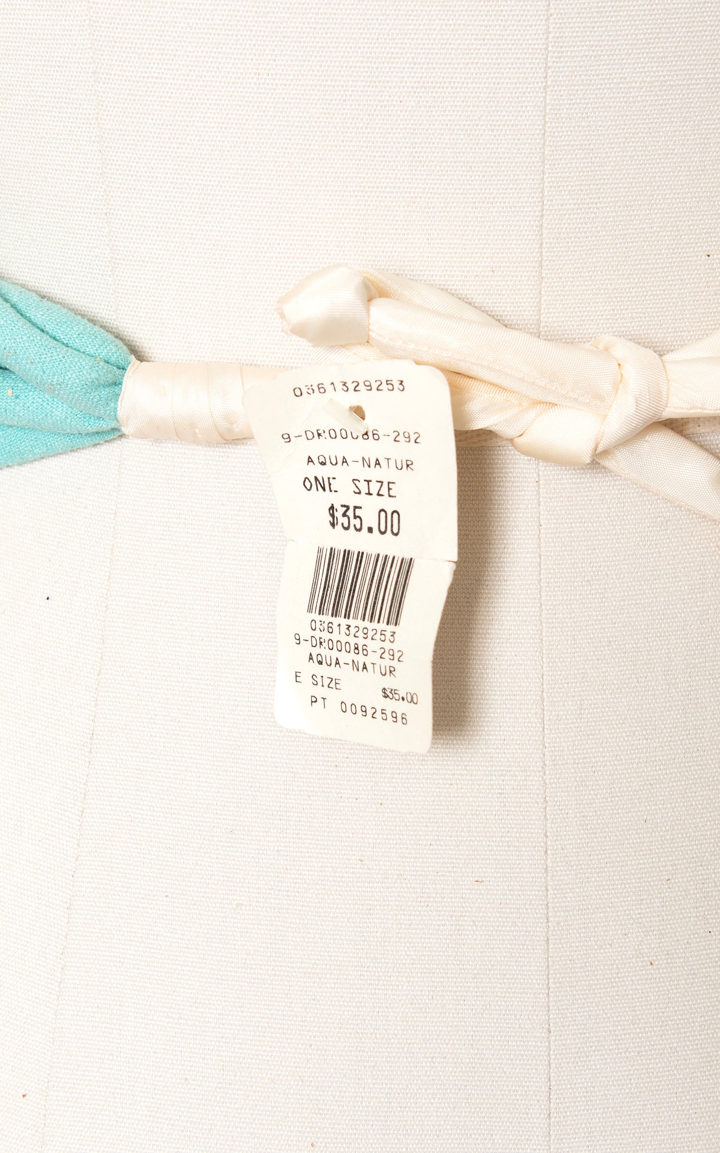 1980s DEADSTOCK Braided Cording Cinch Belt | small/medium/large