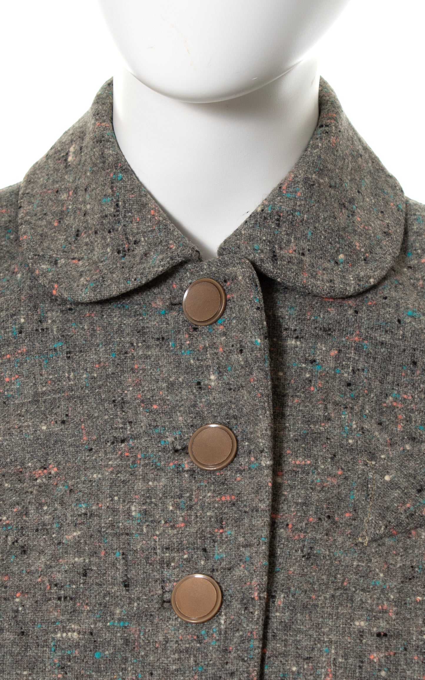 1940s Flecked Wool Skirt Suit | small
