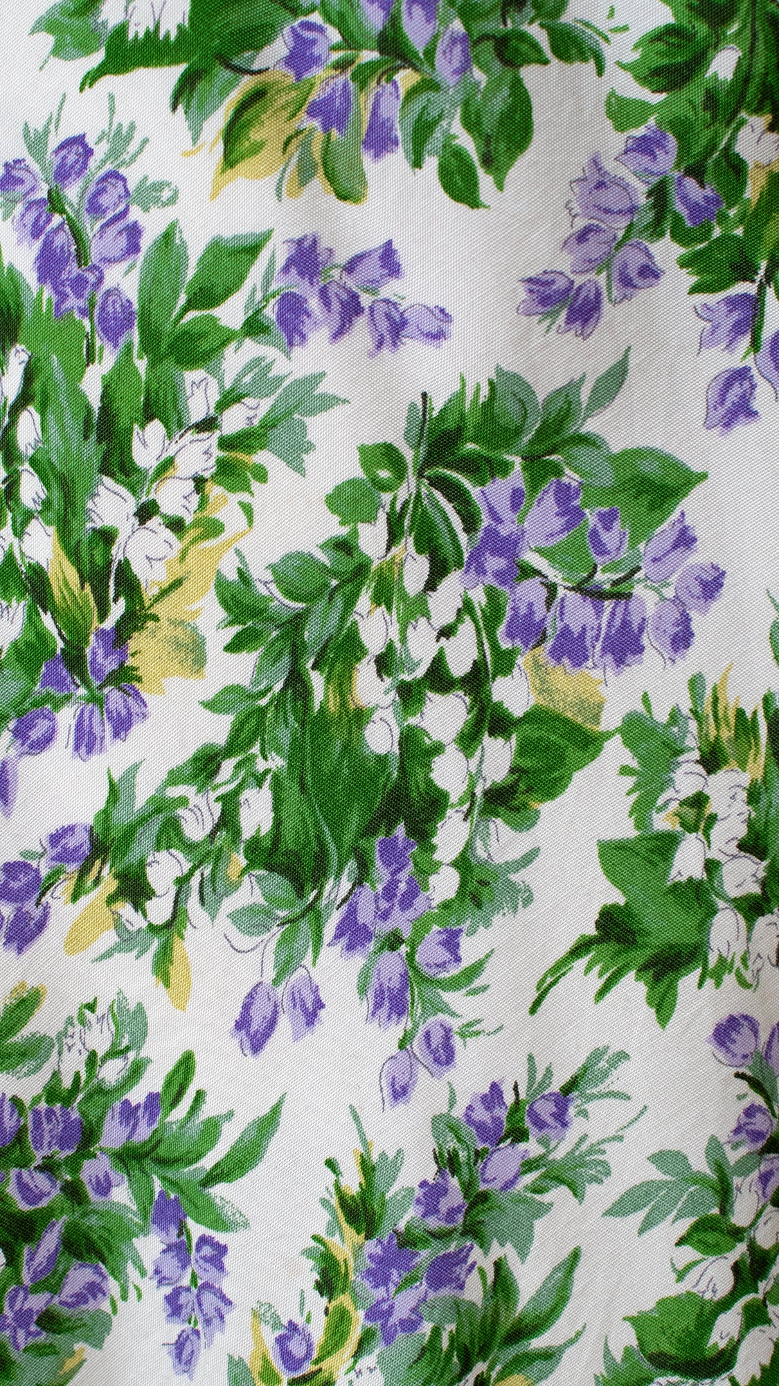 1990s CAROL ANDERSON Lily of the Valley Dress | small/medium/large