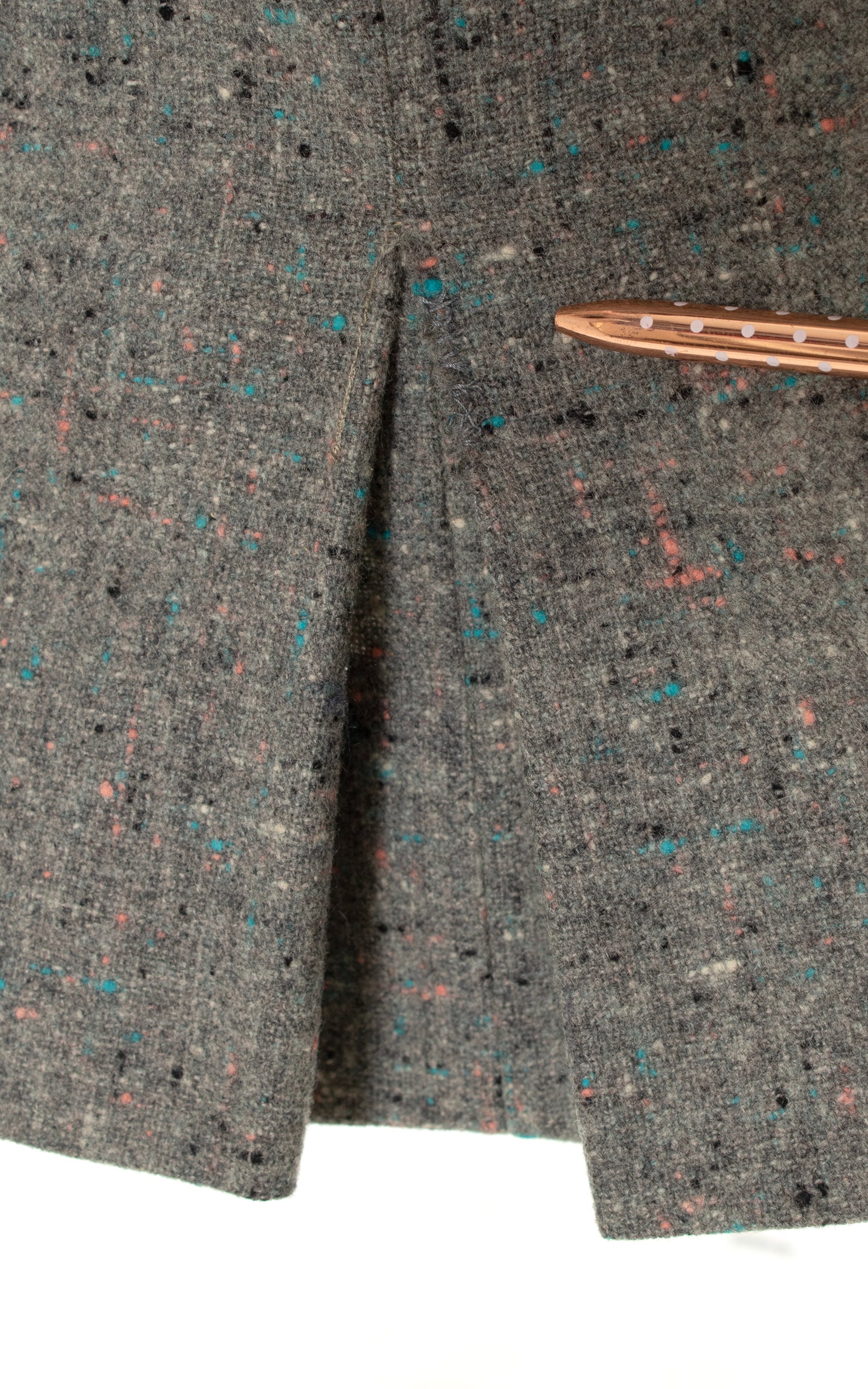 1940s Flecked Wool Skirt Suit | small