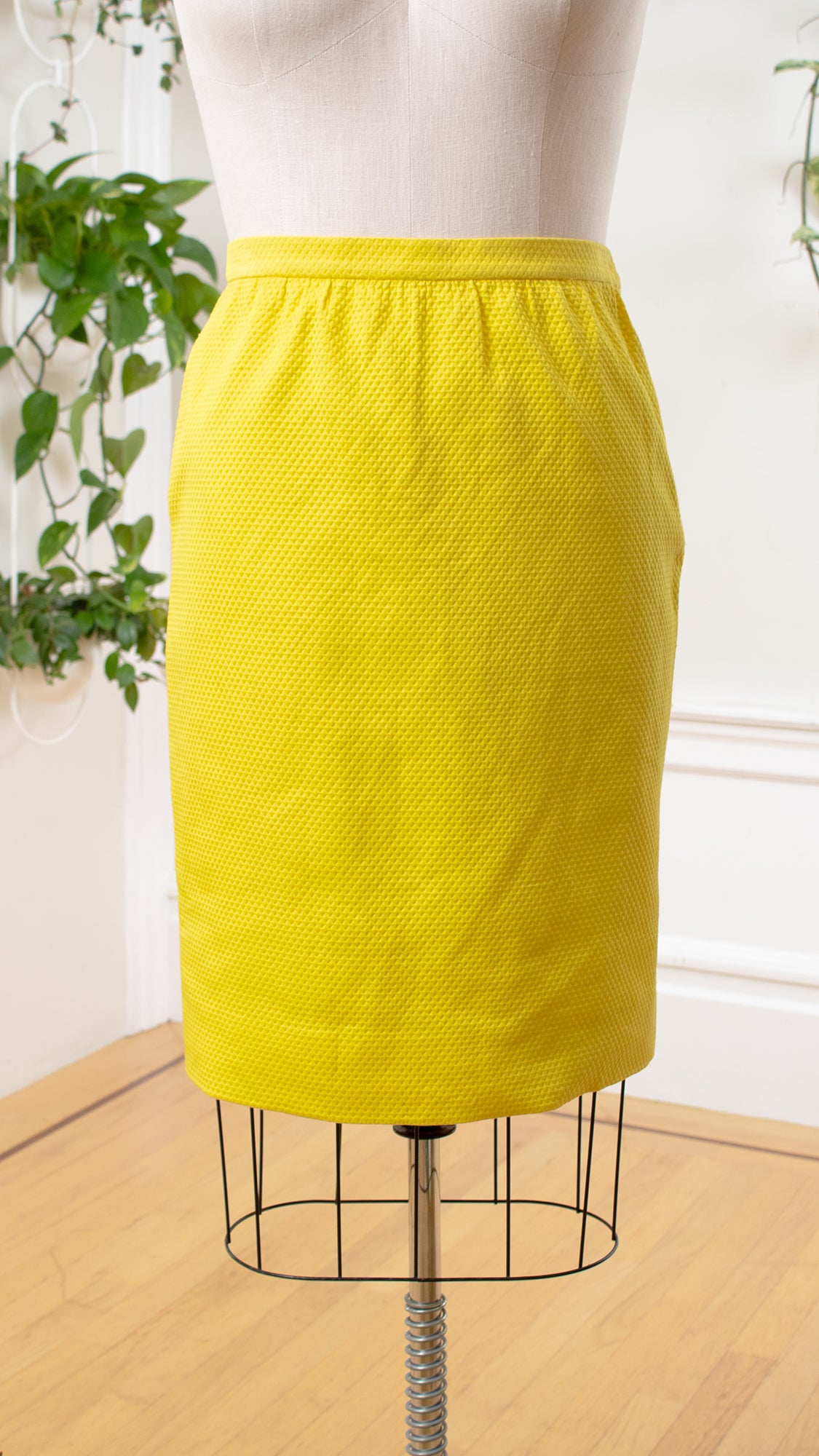 1980s GIVENCHY Puff Sleeve Skirt Suit | medium