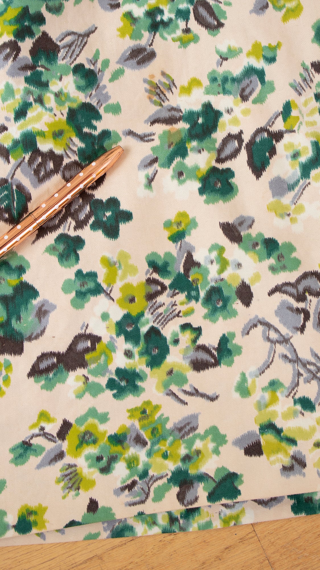 1950s Floral Cotton Sundress | small