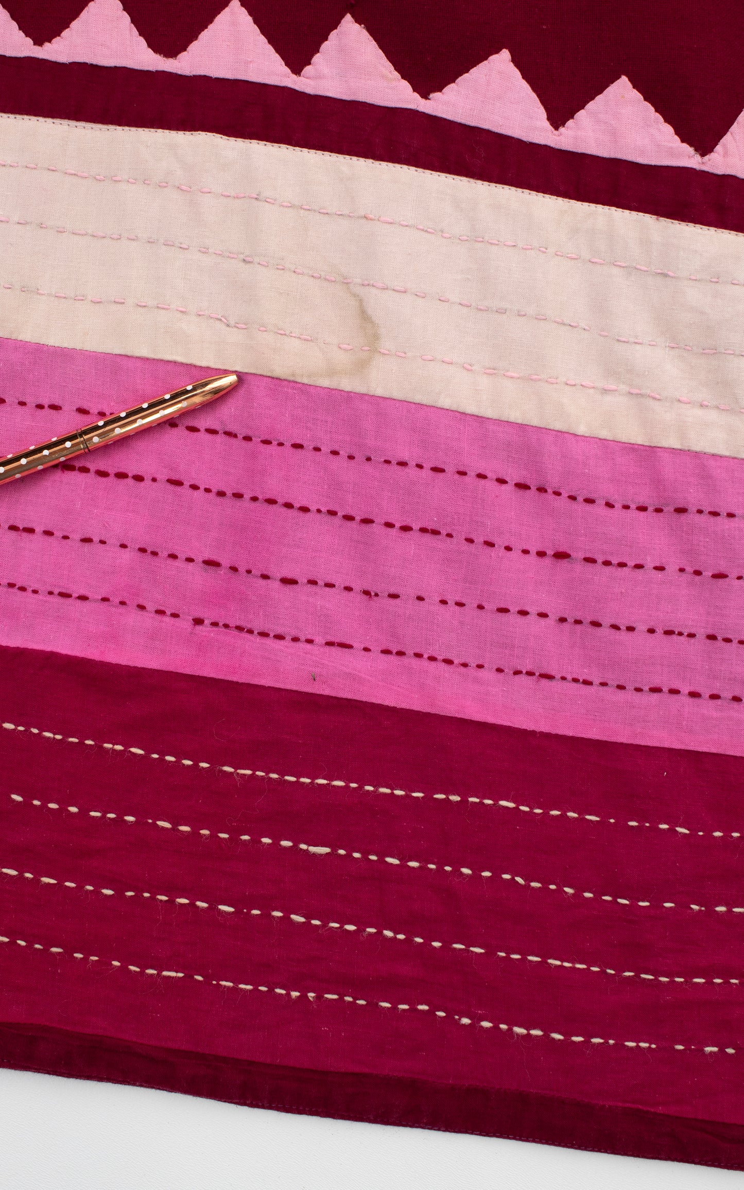 1970s Hand-Quilted Appliqué Skirt | medium