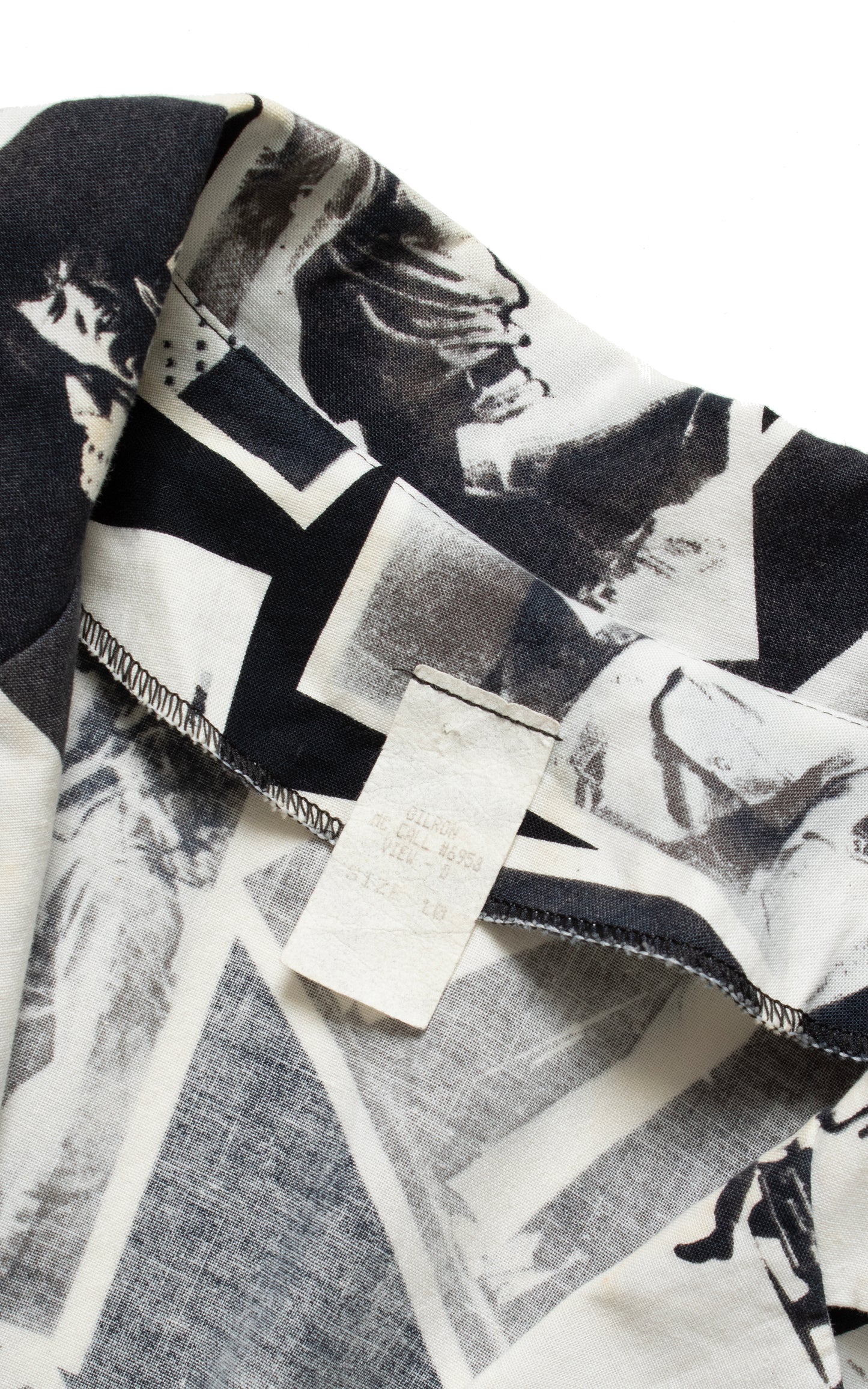 1990s does 1950s Elvis Novelty Print Sundress | large/x-large