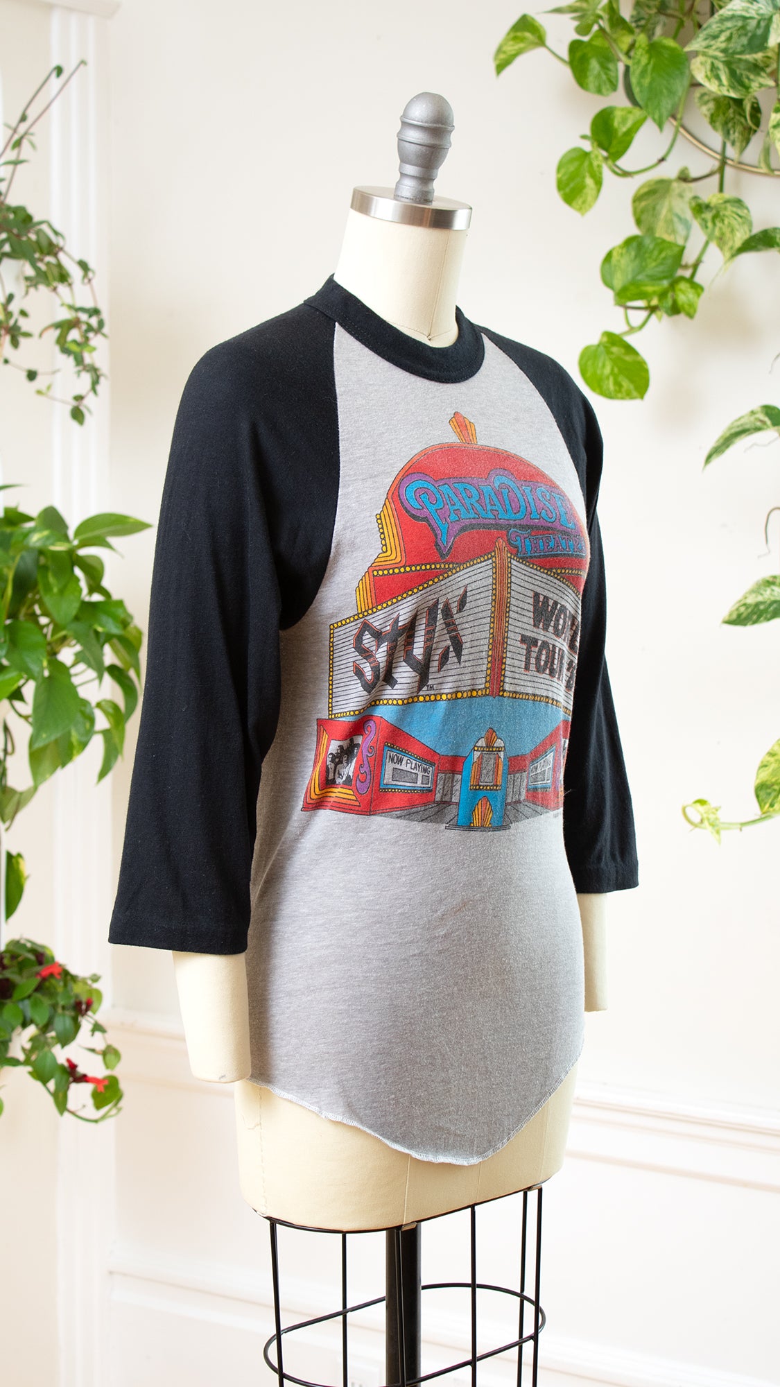 1981 STYX "Paradise Theatre" World Tour Tee | x-small/small