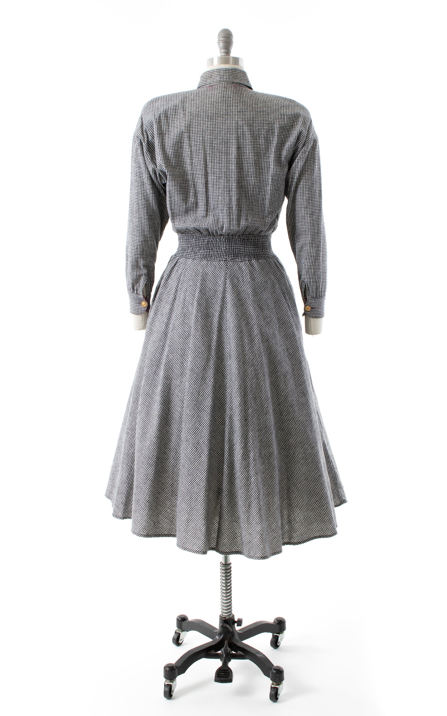 1980s 1990s CAROL ANDERSON Flannel Dress (small/medium)
