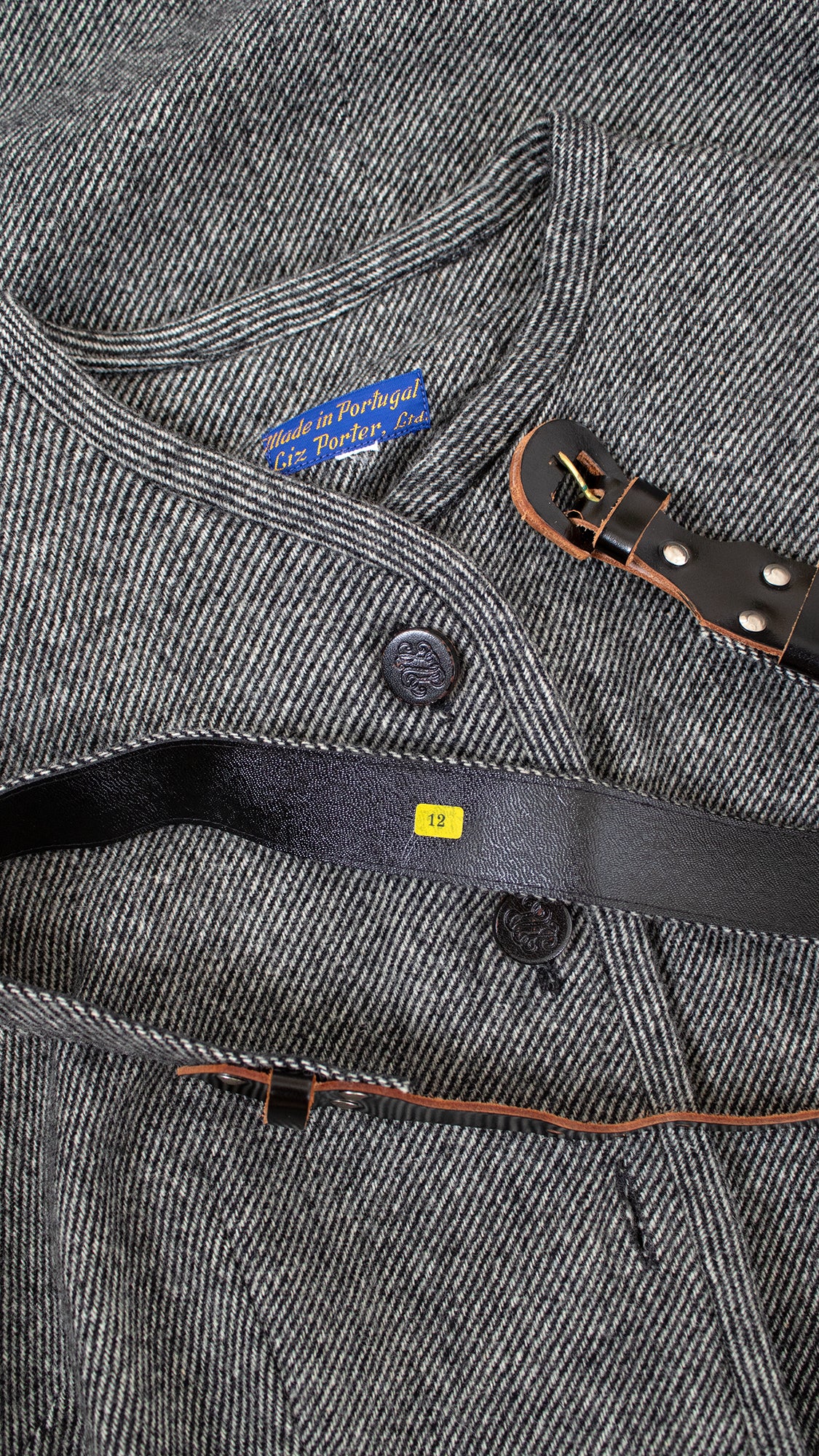 1950s Grey Wool Shirtwaist Wiggle Dress | small/medium