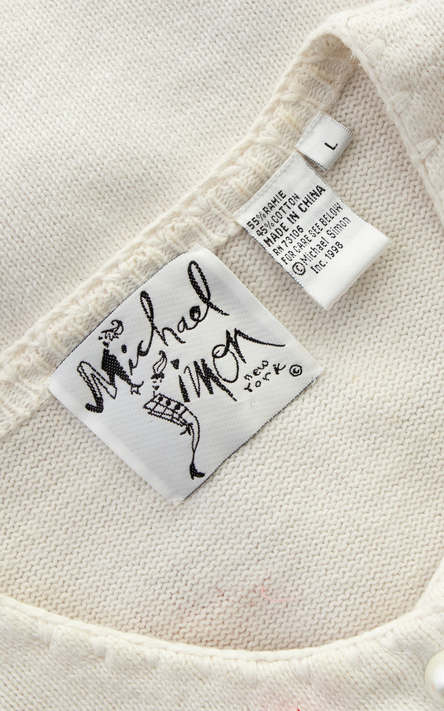 1990s Sealed with a Kiss Cardigan | large