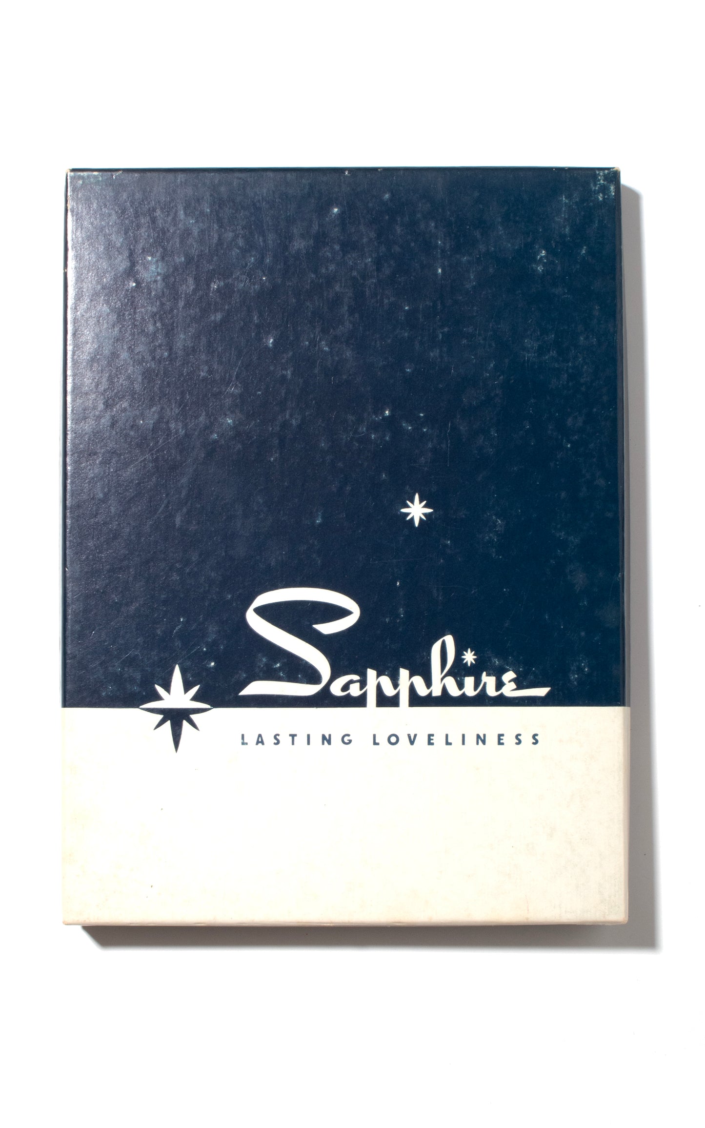 1960s Sapphire Nylon Stockings x2 Pairs Back Seam & x1 Pair Seamless (size 8.5 short)