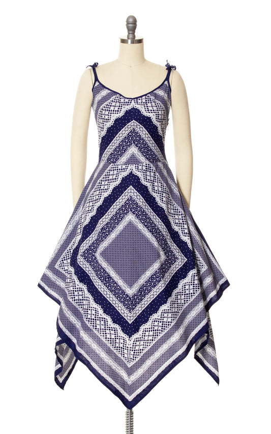 1970s Bandana Cotton Sundress | small