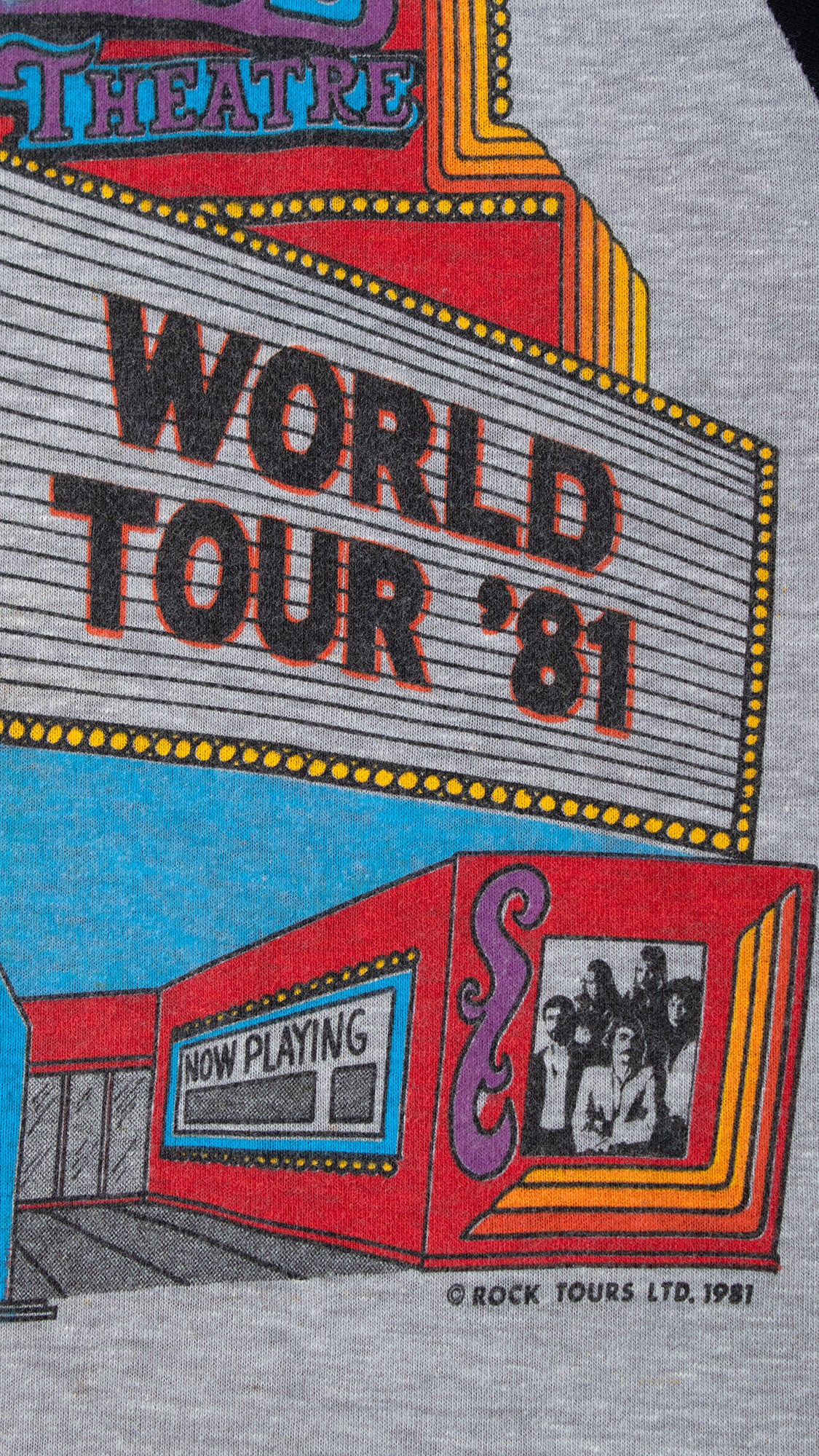 1981 STYX "Paradise Theatre" World Tour Tee | x-small/small