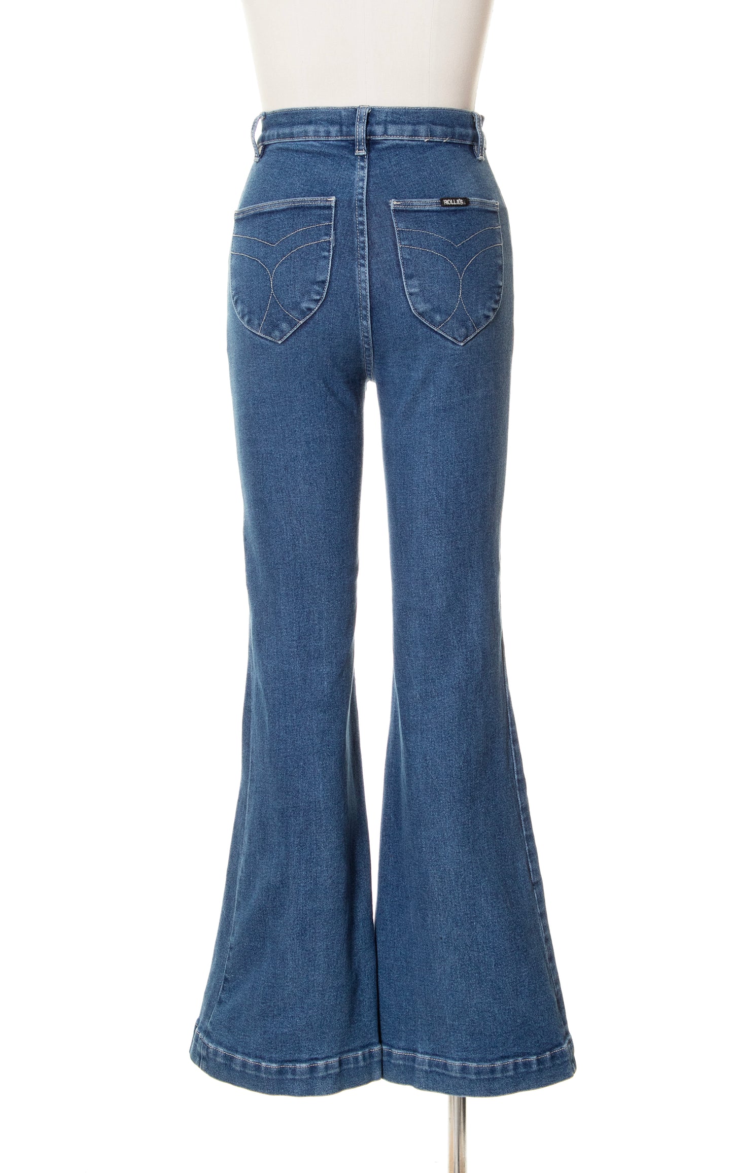 Modern ROLLA'S "Eastcoast Flare" 1970s Stretchy Bell Bottom Jeans | x-small/small