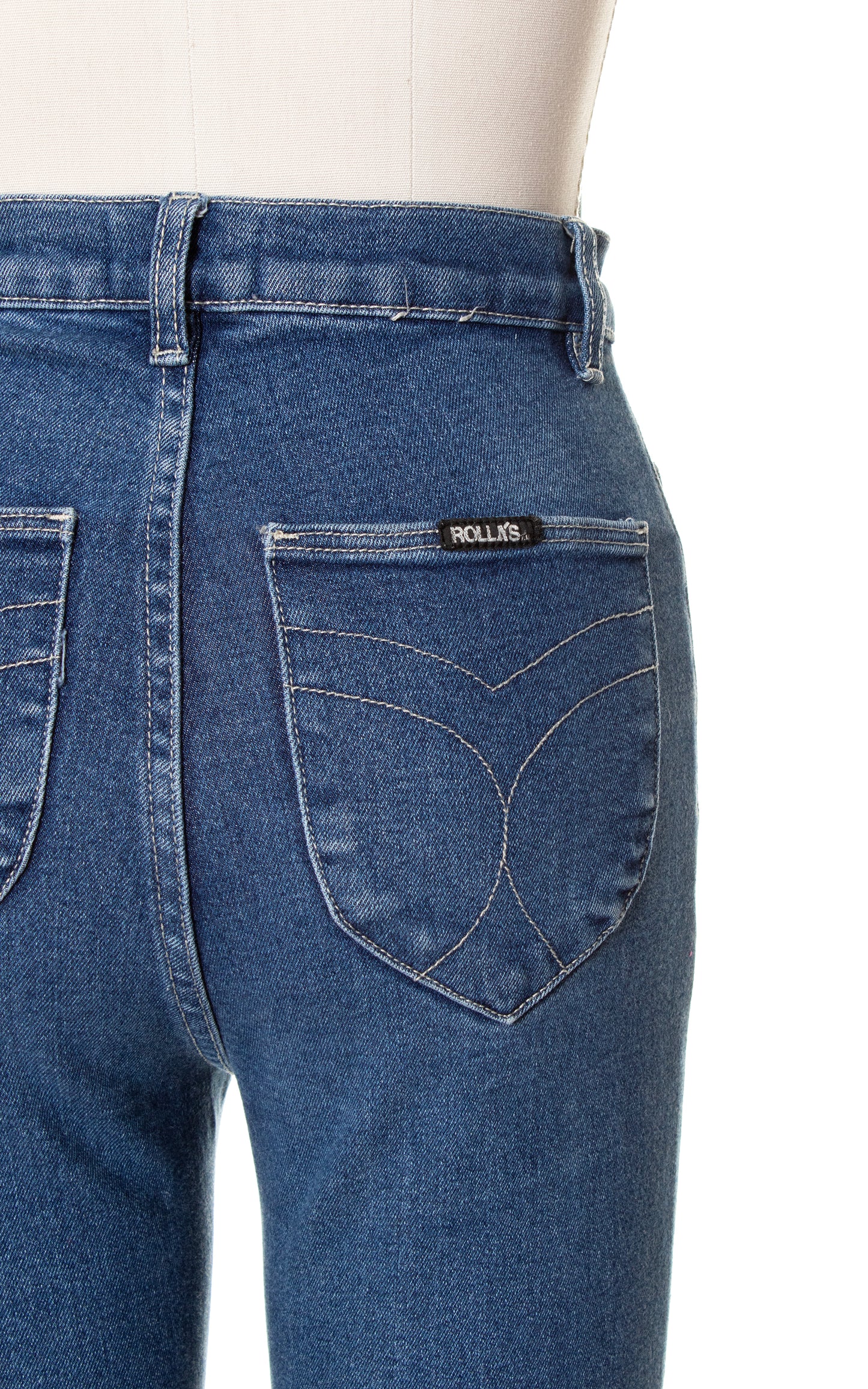Modern ROLLA'S "Eastcoast Flare" 1970s Stretchy Bell Bottom Jeans | x-small/small
