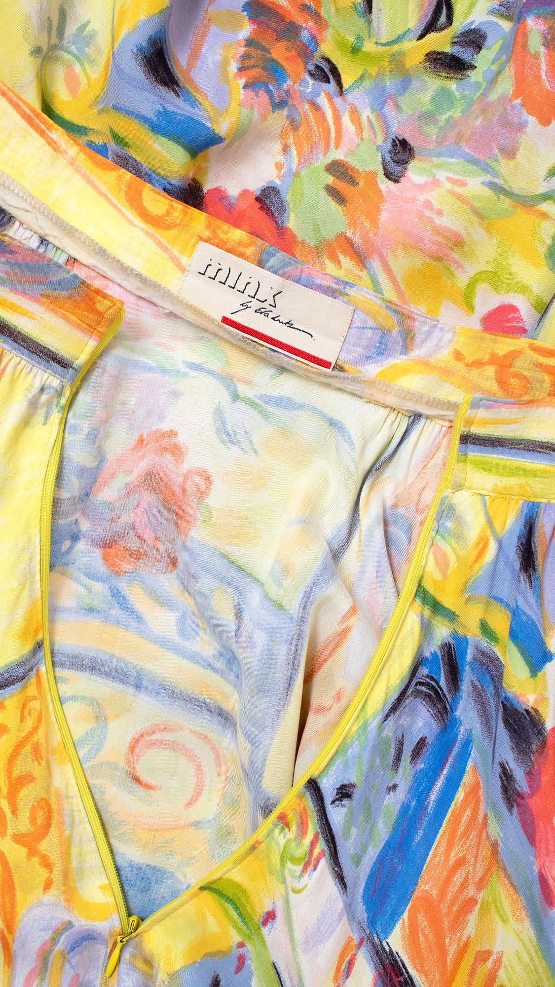 1980s Floral Still Life Novelty Print Circle Skirt | small
