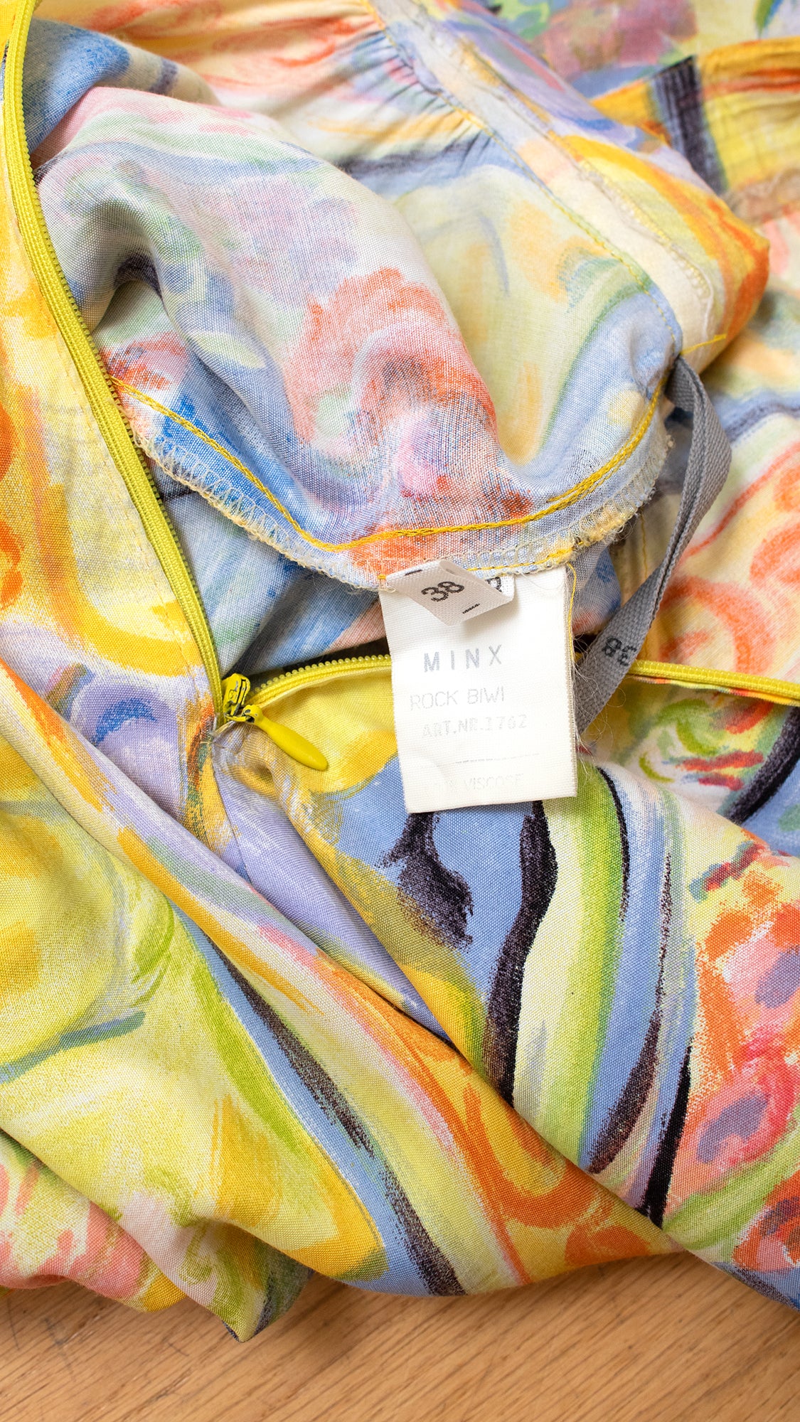 1980s Floral Still Life Novelty Print Circle Skirt | small