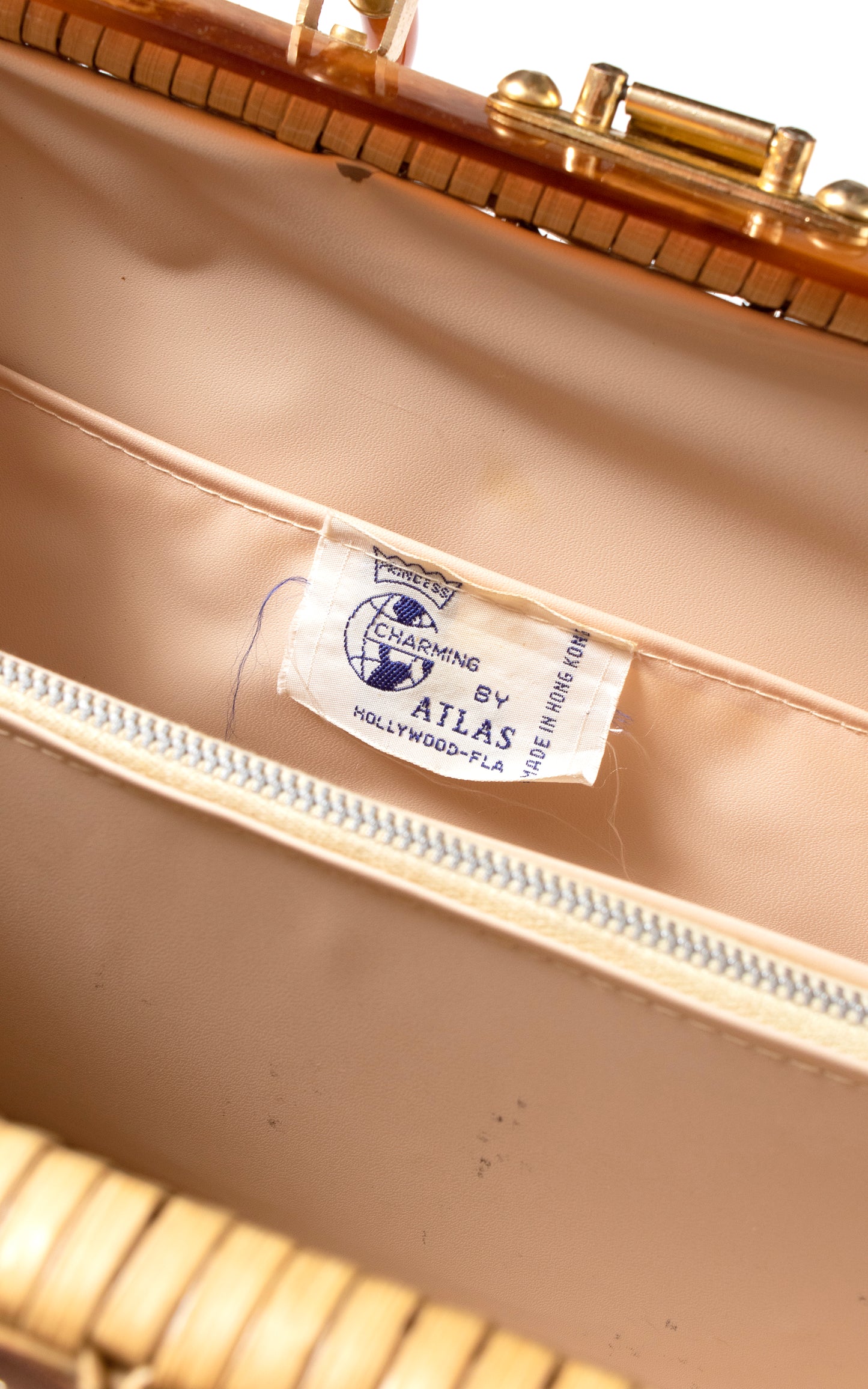 1960s PRINCESS CHARMING by ATLAS Mermaid Novelty Box Purse