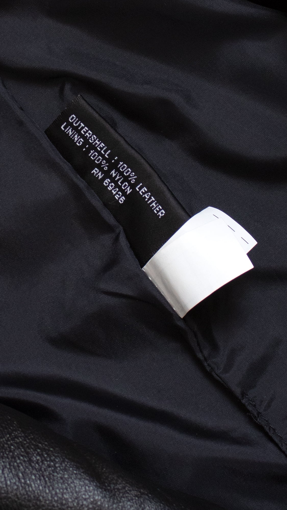 2000s Y2K WILSONS Black Leather Mini Skirt | small