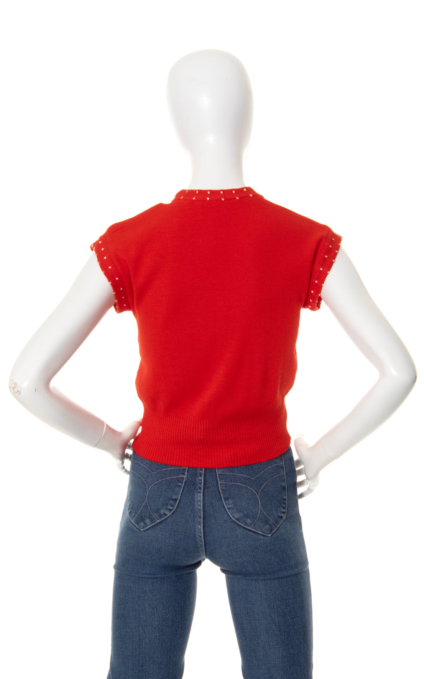 BLV x DEANNA || 1960s 1970s Knit Sweater Vest & Cardigan Set | x-small/small