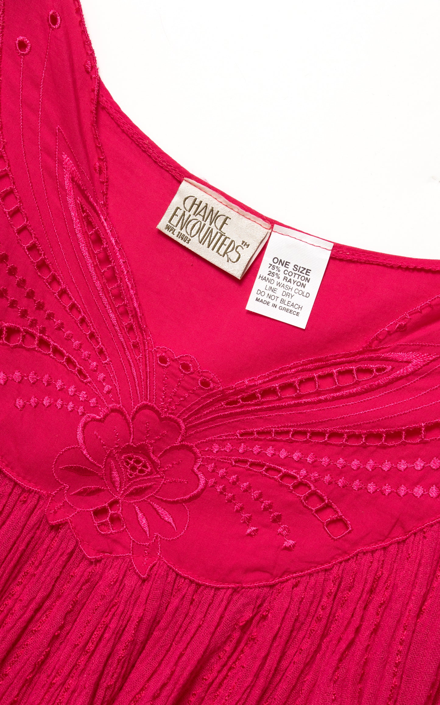 1980s DEADSTOCK Gauze Trapeze Dress | small/medium/large/x-large