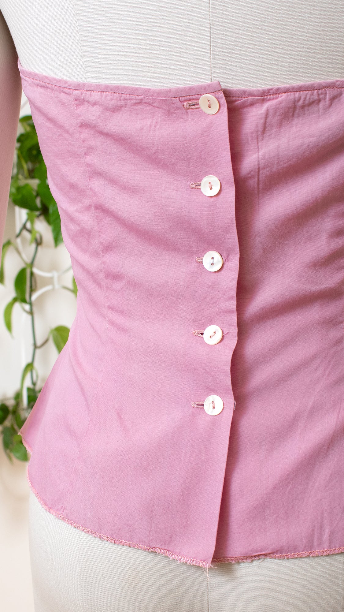 1950s Purple-Pink Halter Top | small