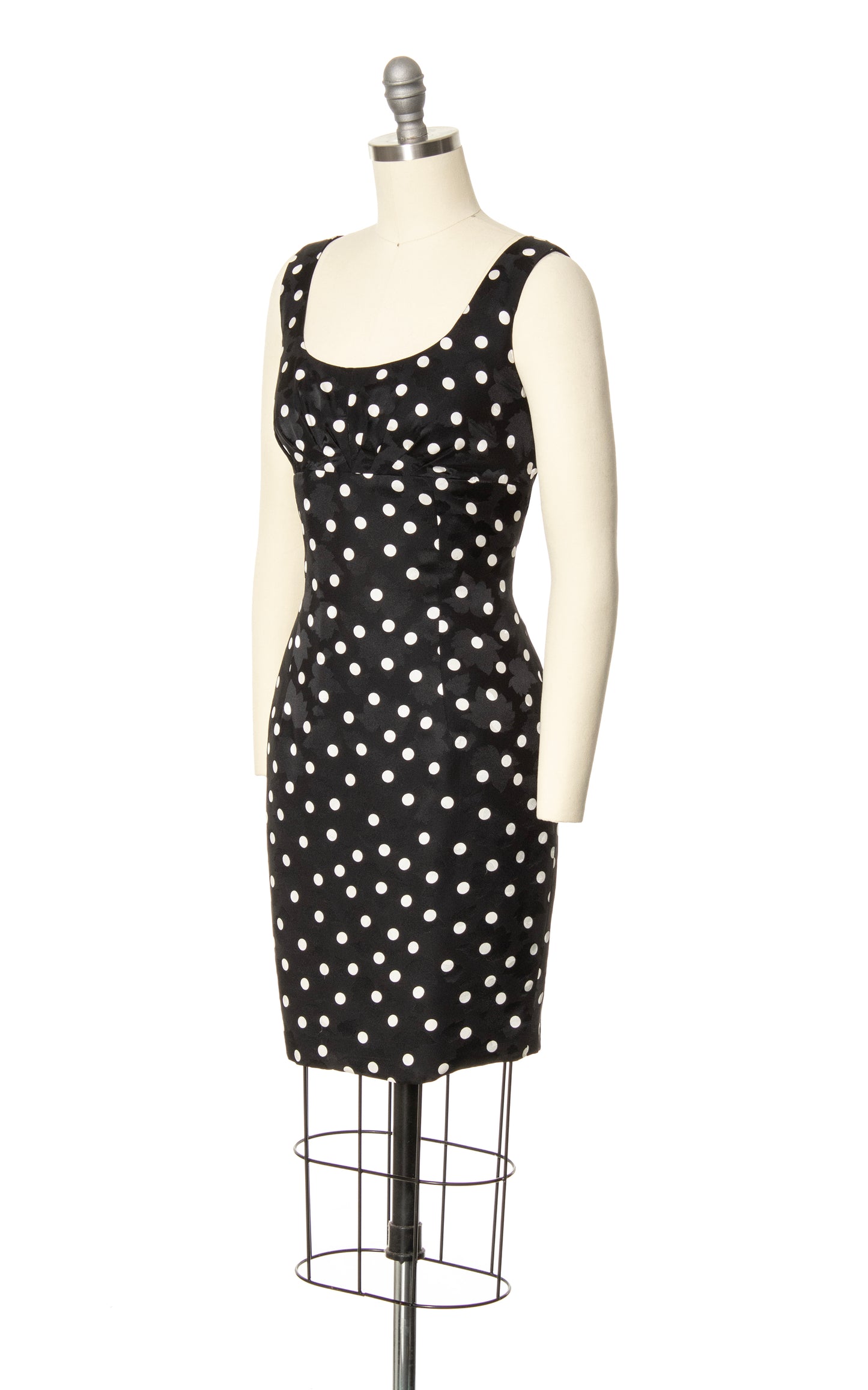 1980s Silk Polka Dot Dress & Bolero Set | x-small/small