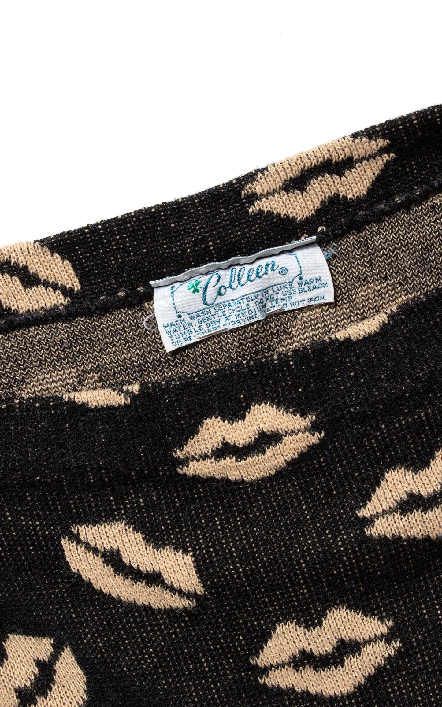 1970s Lips Novelty Sweater | x-small/small