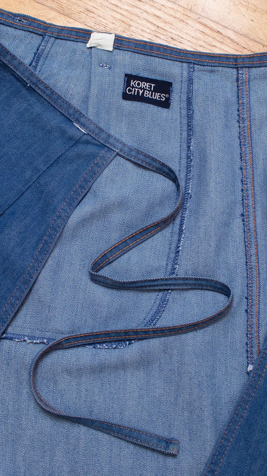 1990s Denim Wrap Skirt | medium