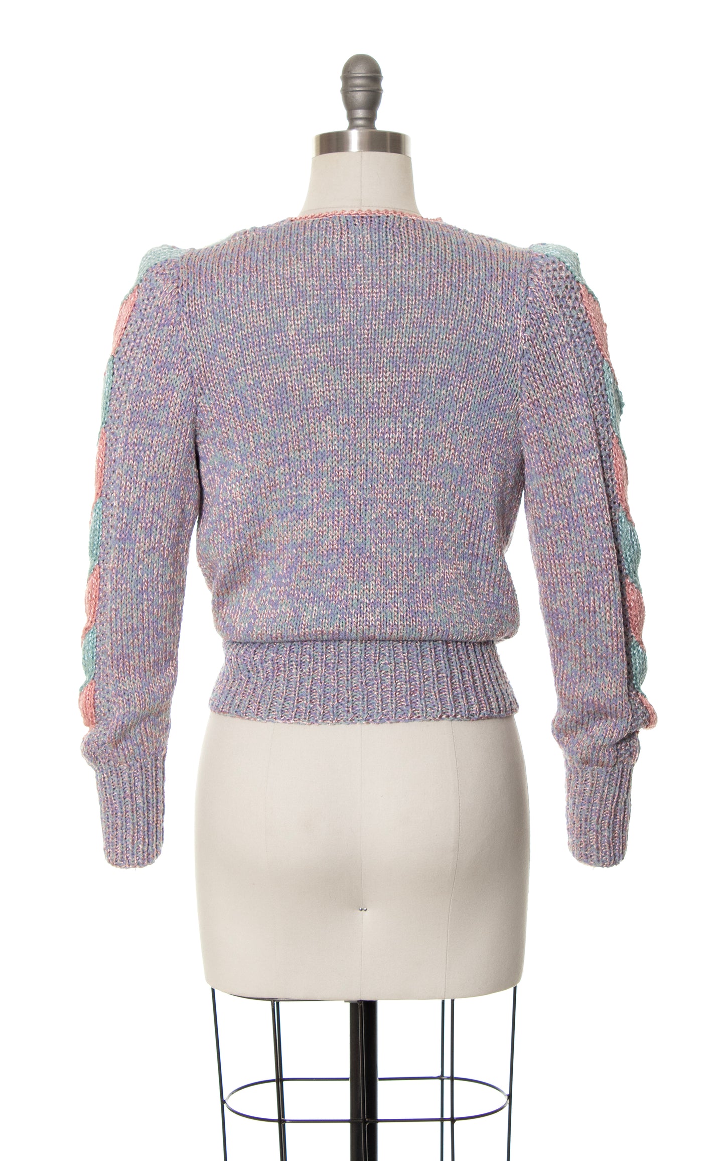 1980s Pastel Knit Sweater | small/medium