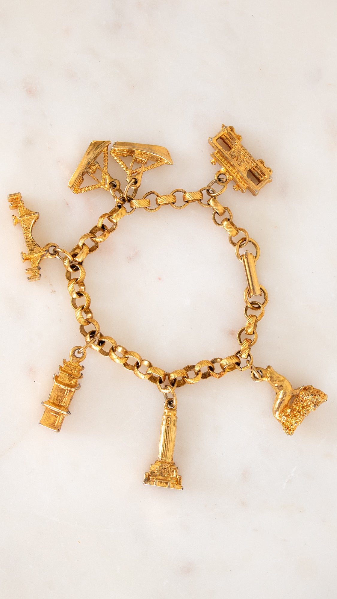 1960s San Francisco Novelty Charm Bracelet