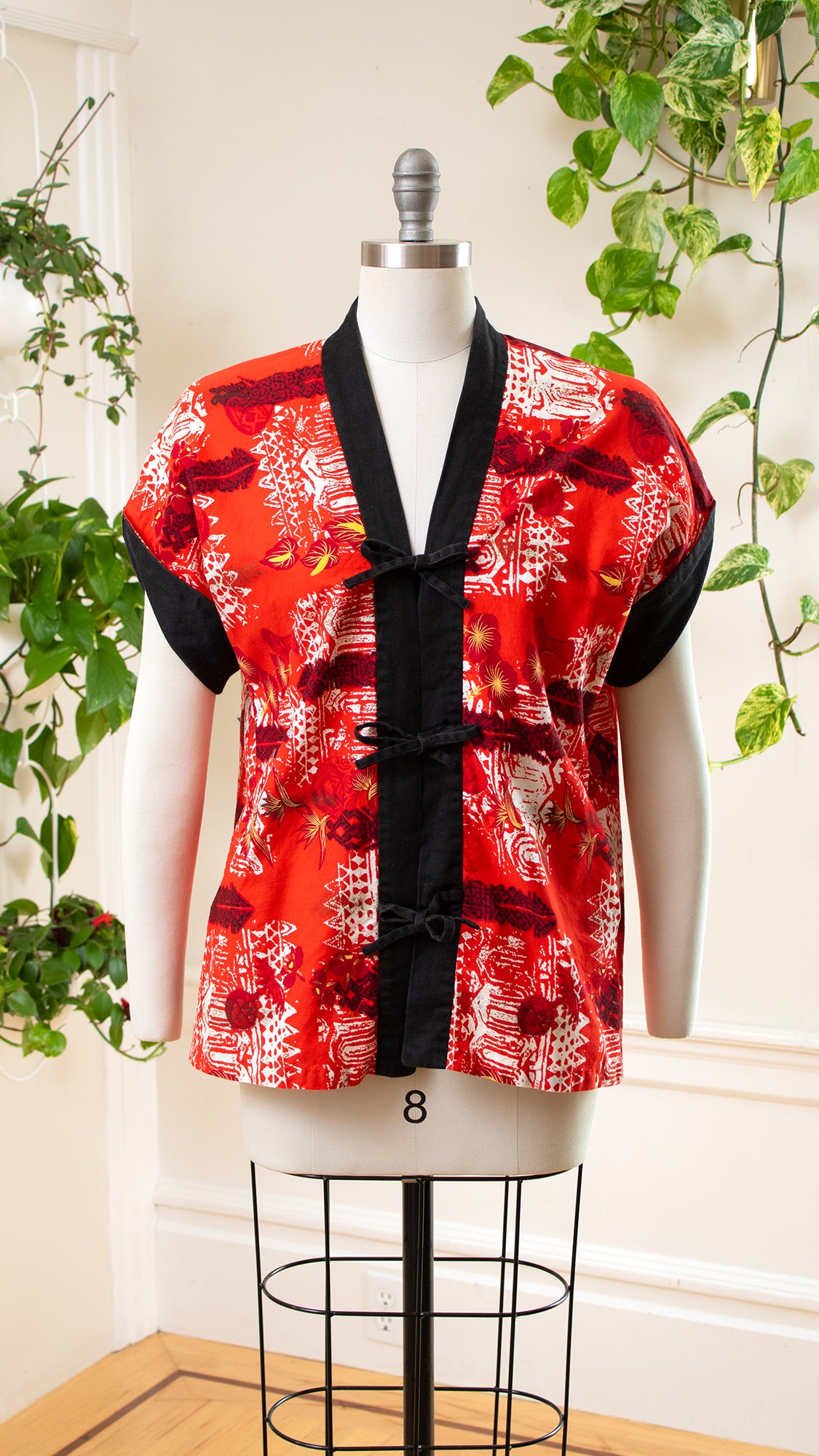 1950s KAMEHAMEHA Hawaiian Tea Timer Top | medium/large