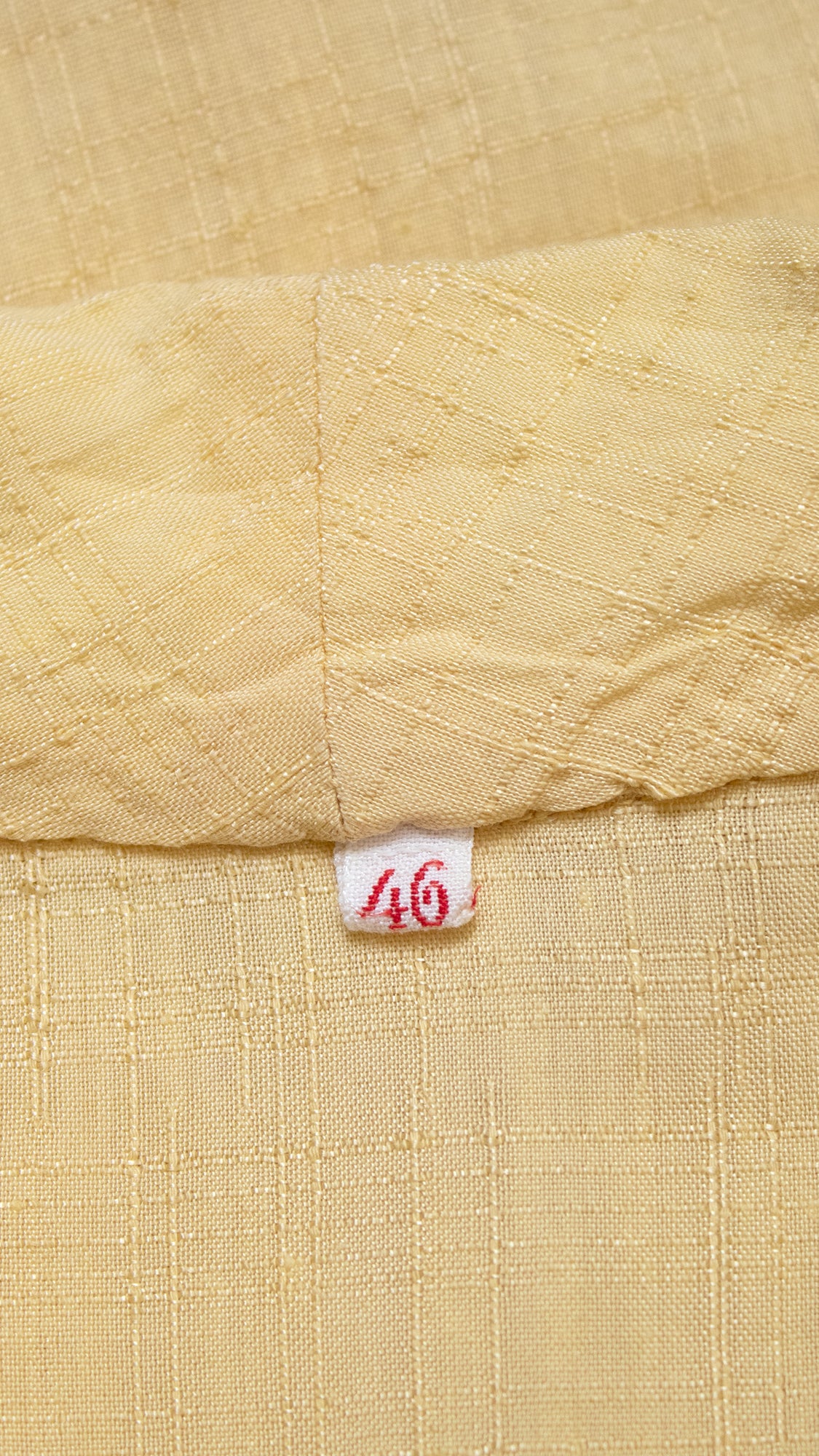 NEW ⭐️ 1950s Beaded Embroidered Yellow Shirtwaist Dress | x-large