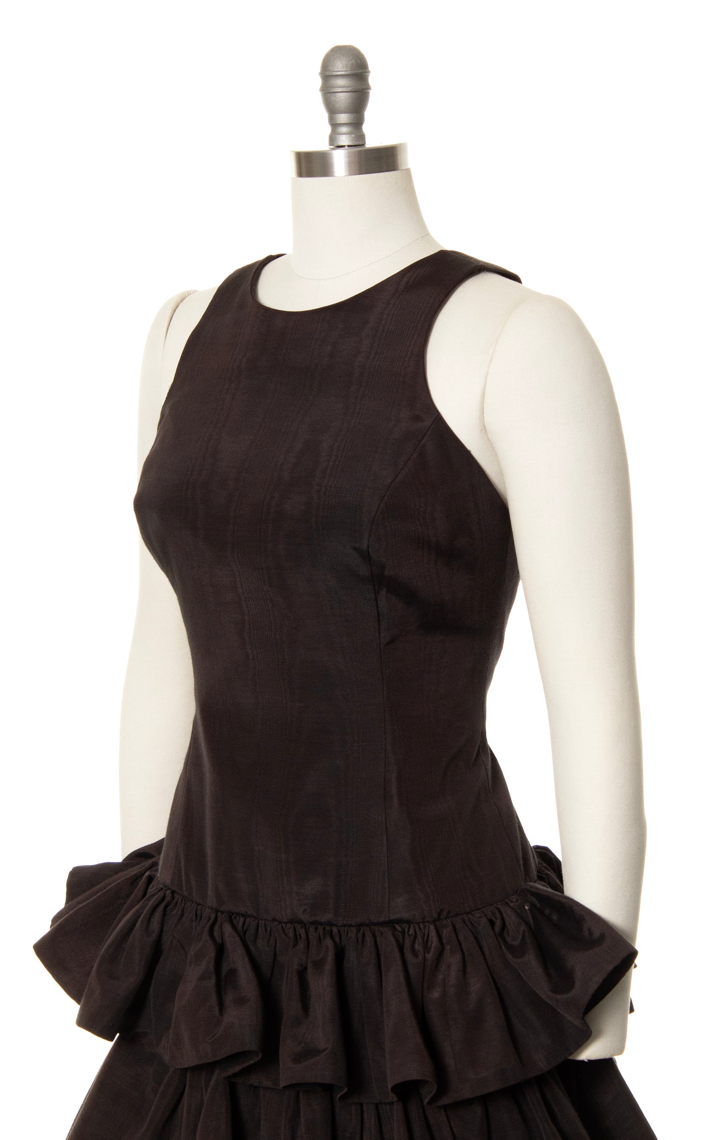 1980s LILLIE RUBIN Tiered Party Dress | small