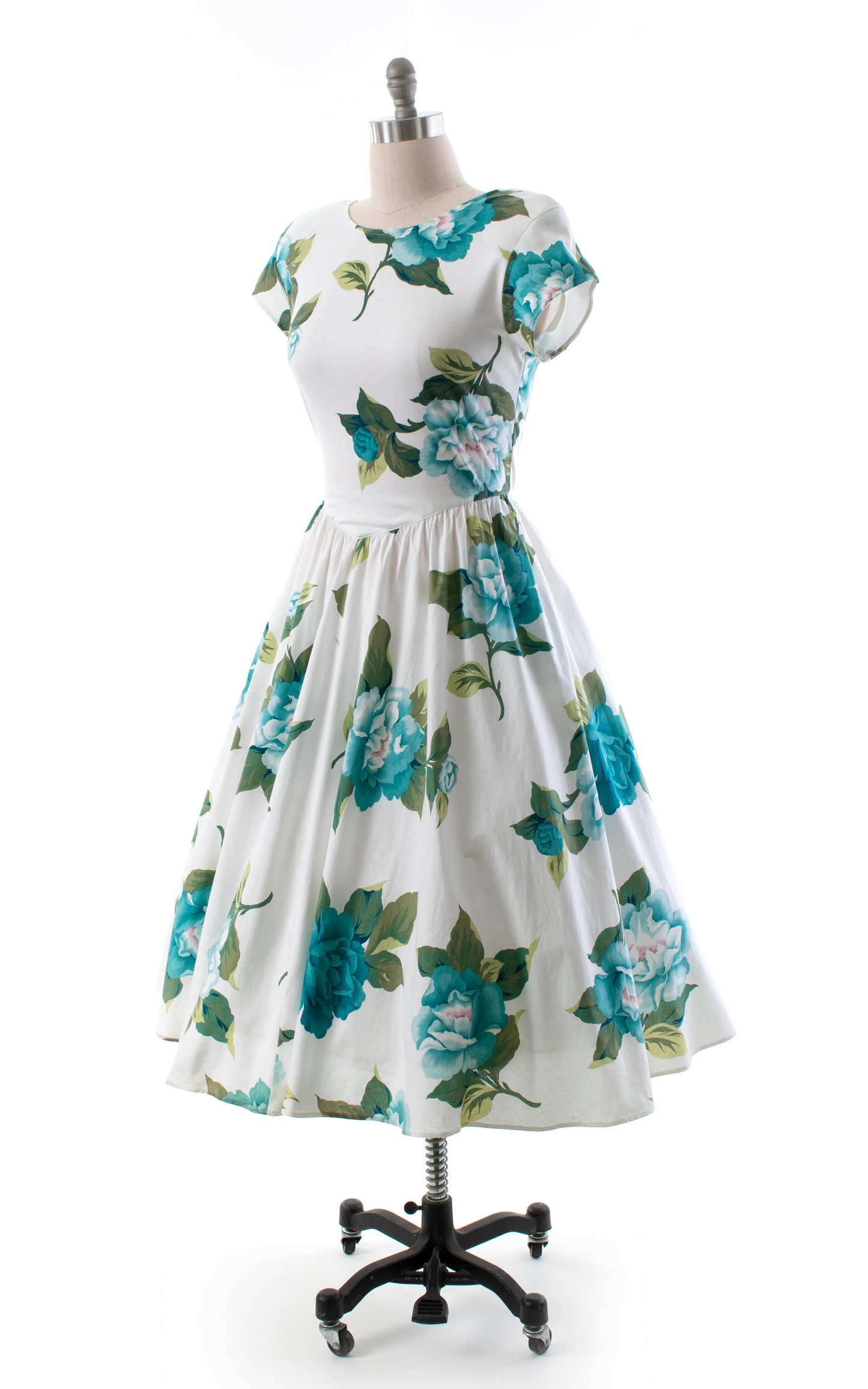 NEW ARRIVAL || 1980s CAROL ANDERSON Floral Dress | medium/large
