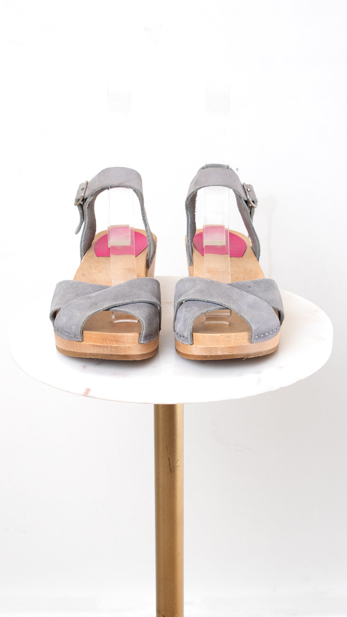 Modern SWEEDISH HASBEENS Leather Clog Sandals | size US 6.5