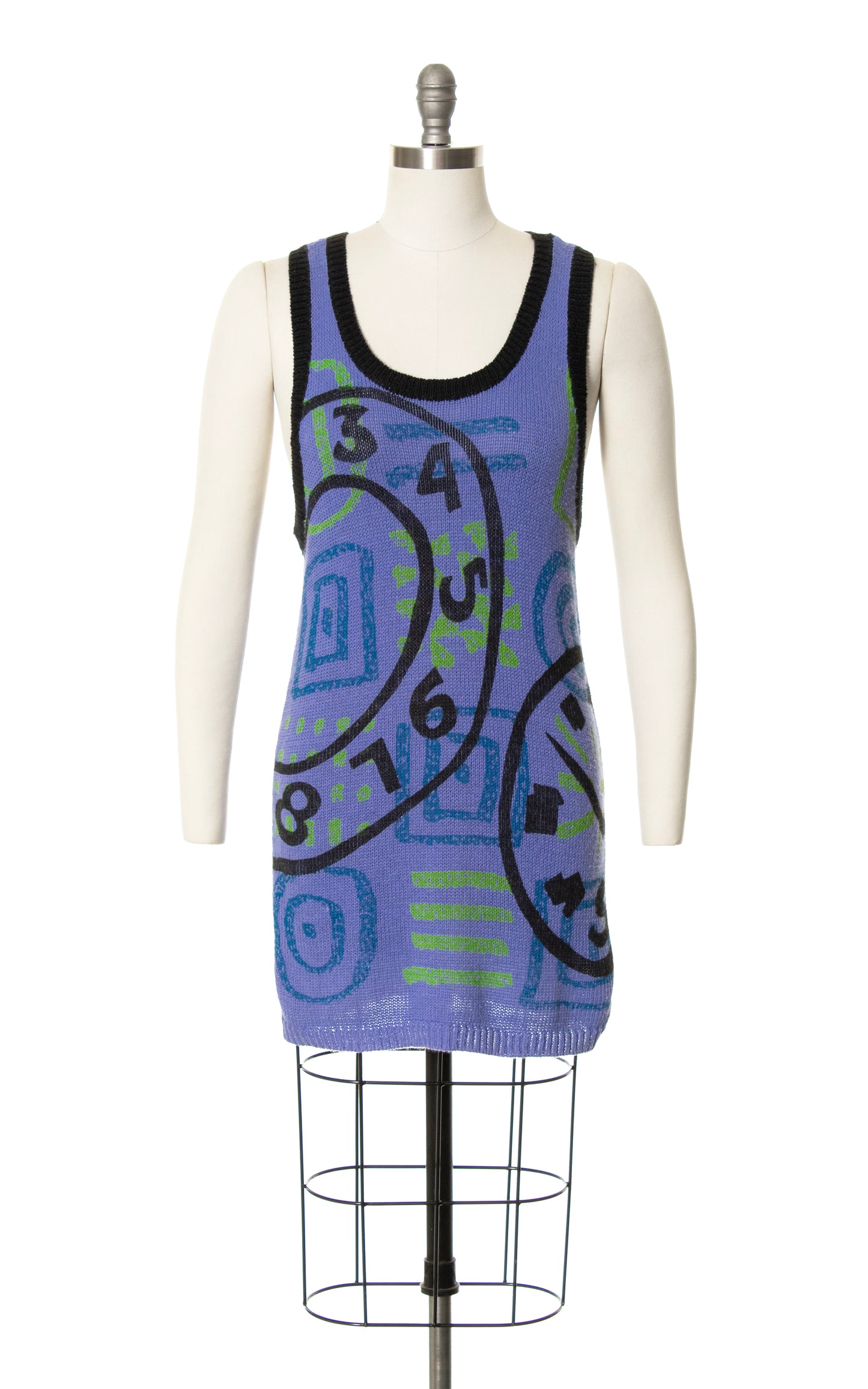 1980s SWATCH Novelty Sweater Dress | small/medium