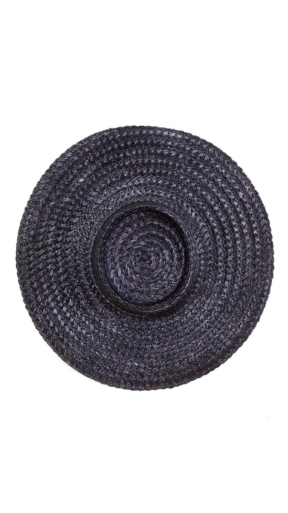 1970s Black Straw Sun Hat (3 Available)