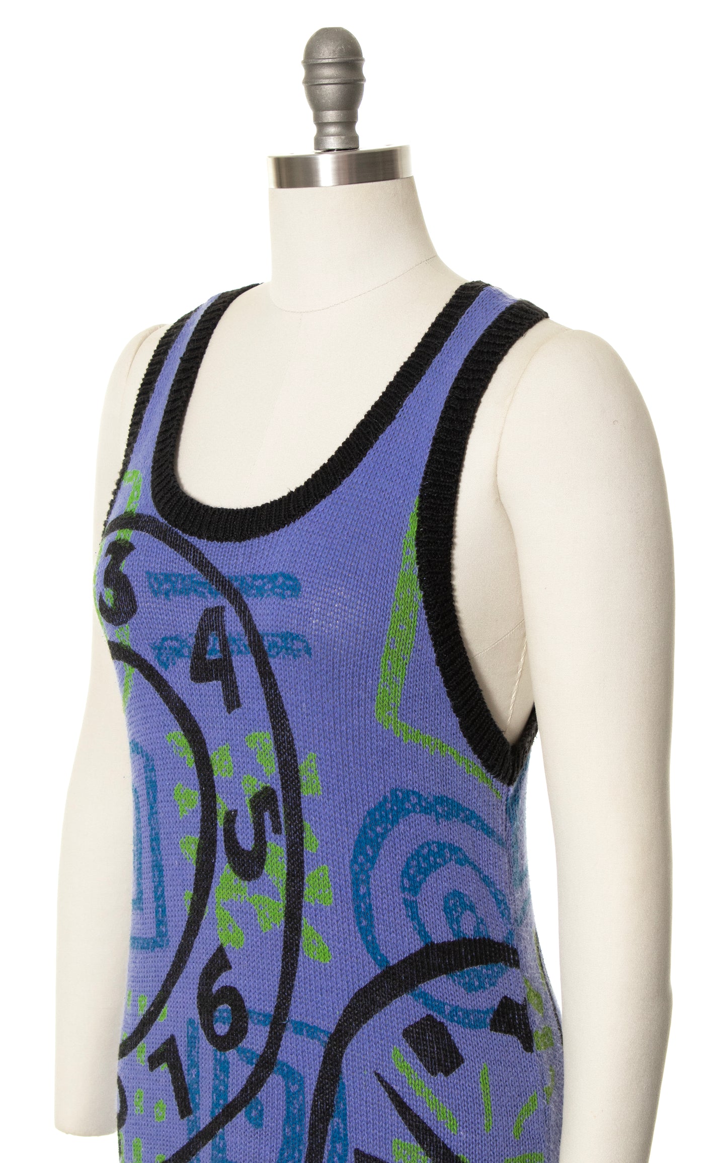 1980s SWATCH Novelty Sweater Dress | small/medium