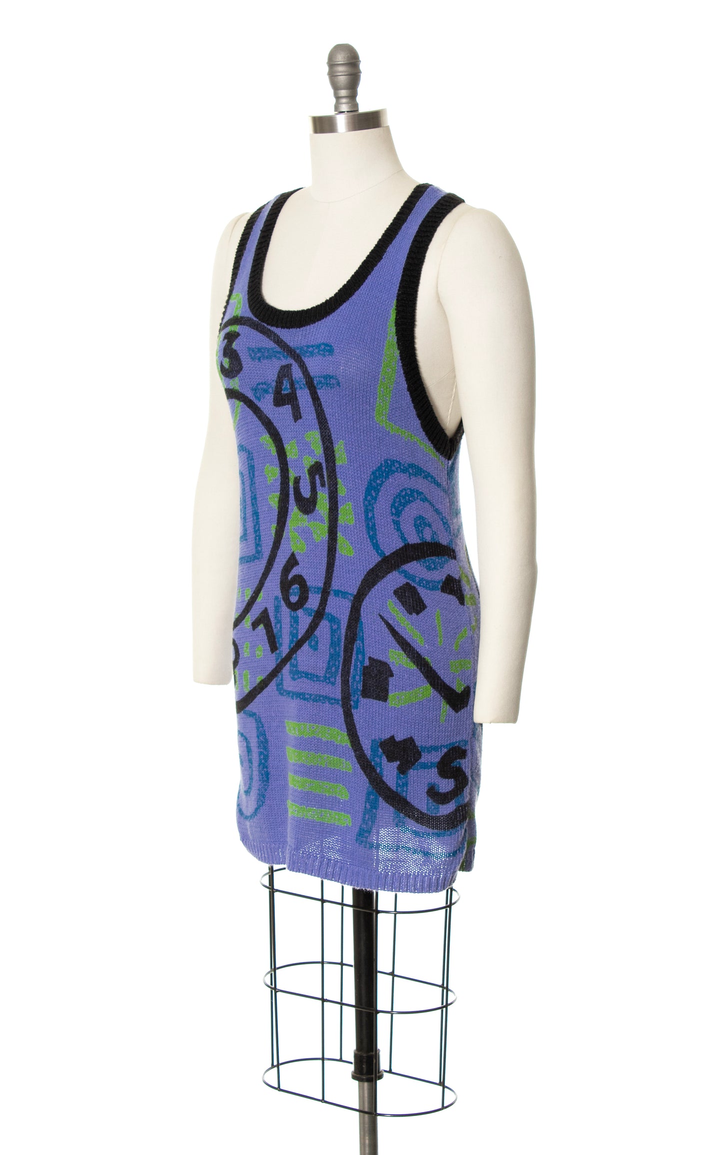 1980s SWATCH Novelty Sweater Dress | small/medium