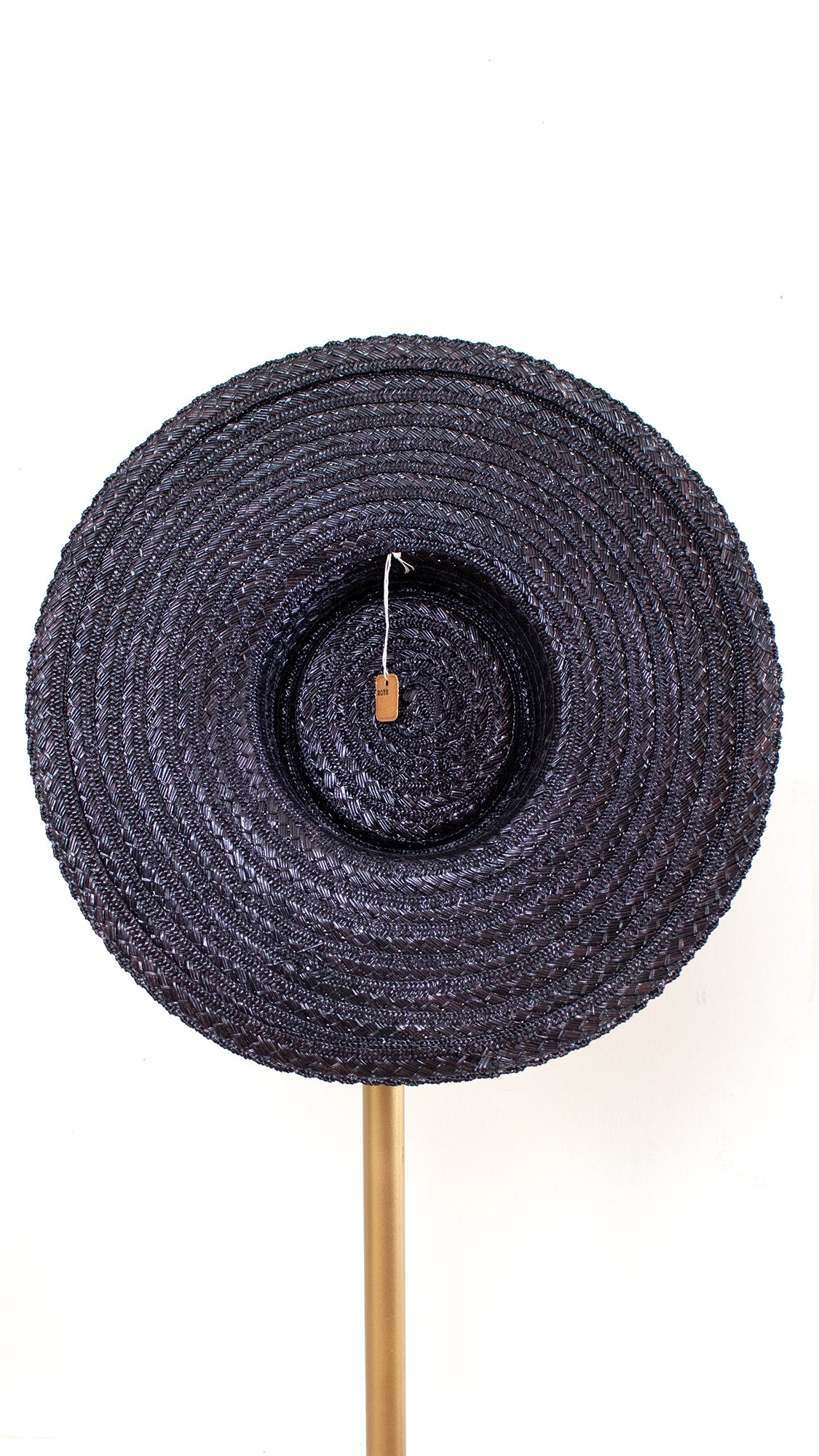 1970s Black Straw Sun Hat (3 Available)