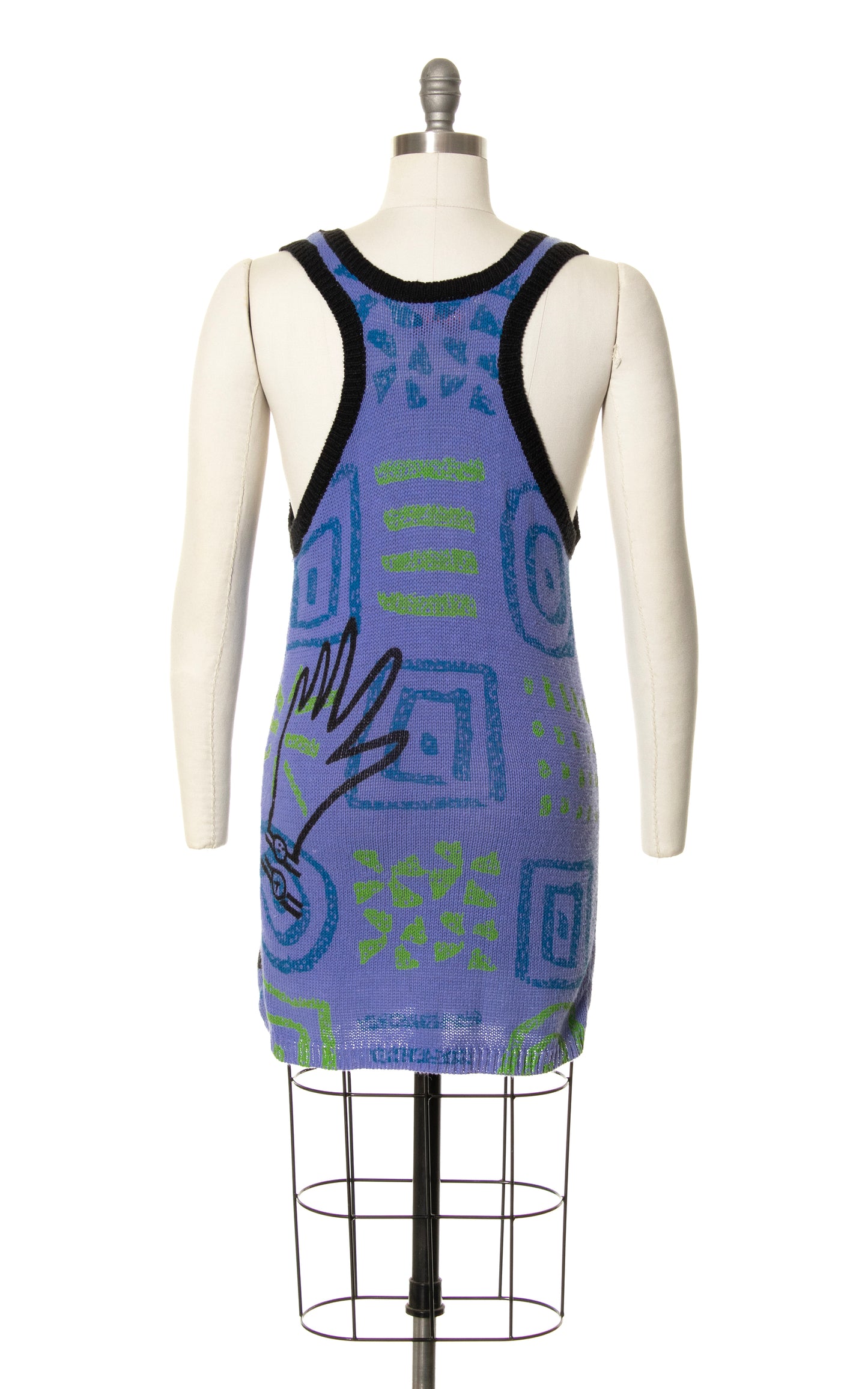 1980s SWATCH Novelty Sweater Dress | small/medium