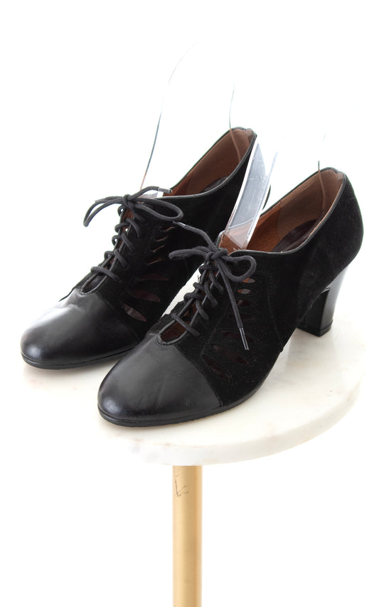 NEW ARRIVAL || Modern REMIX 1930s Style "Uptown" Heels | size US 7.5