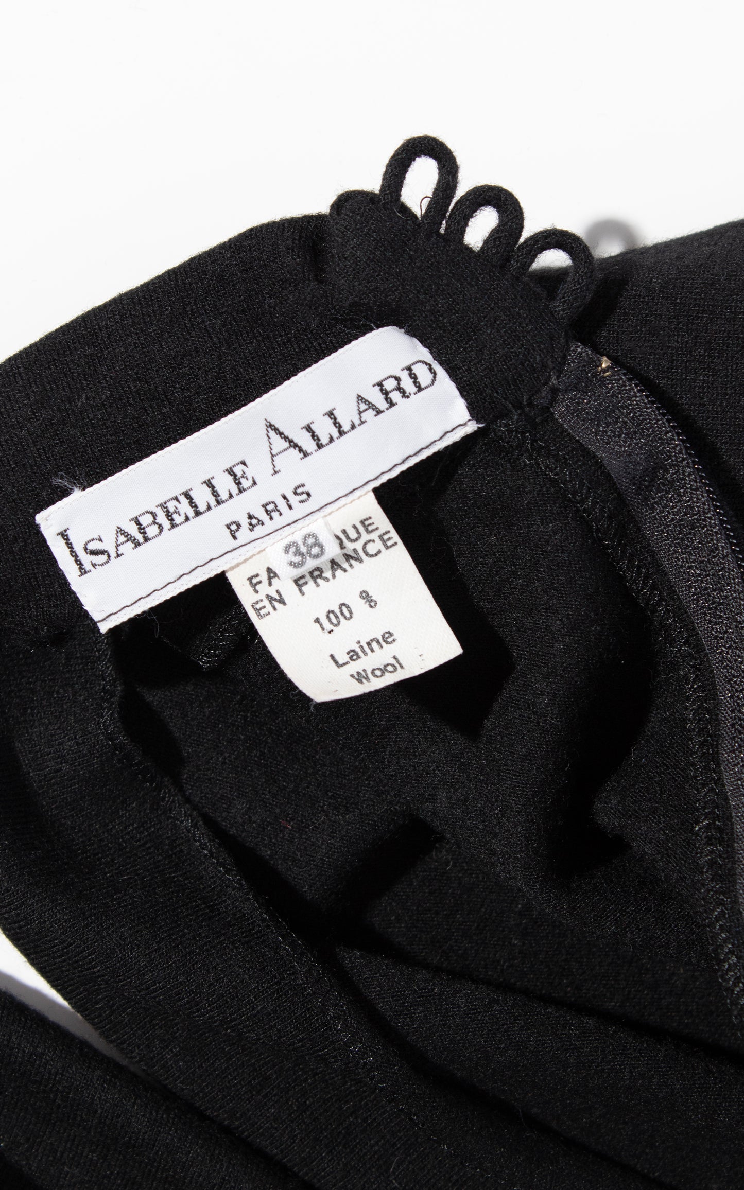 Vintage 80s 1980s Beaded Tassels Wool Jersey & Velvet Dress BirthdayLifeVintage