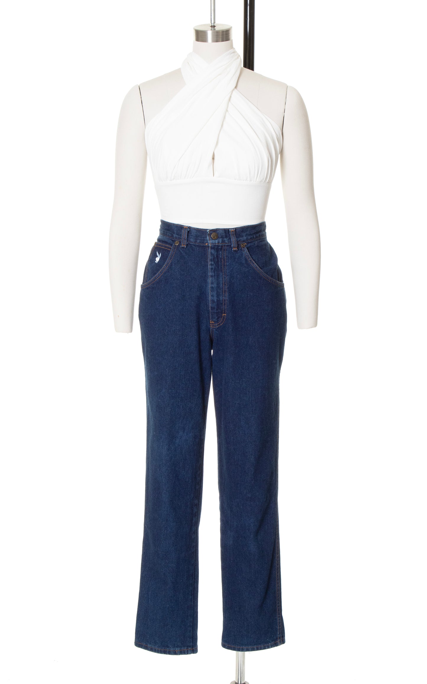 1990s PLAYBOY High Waist Denim Jeans | medium