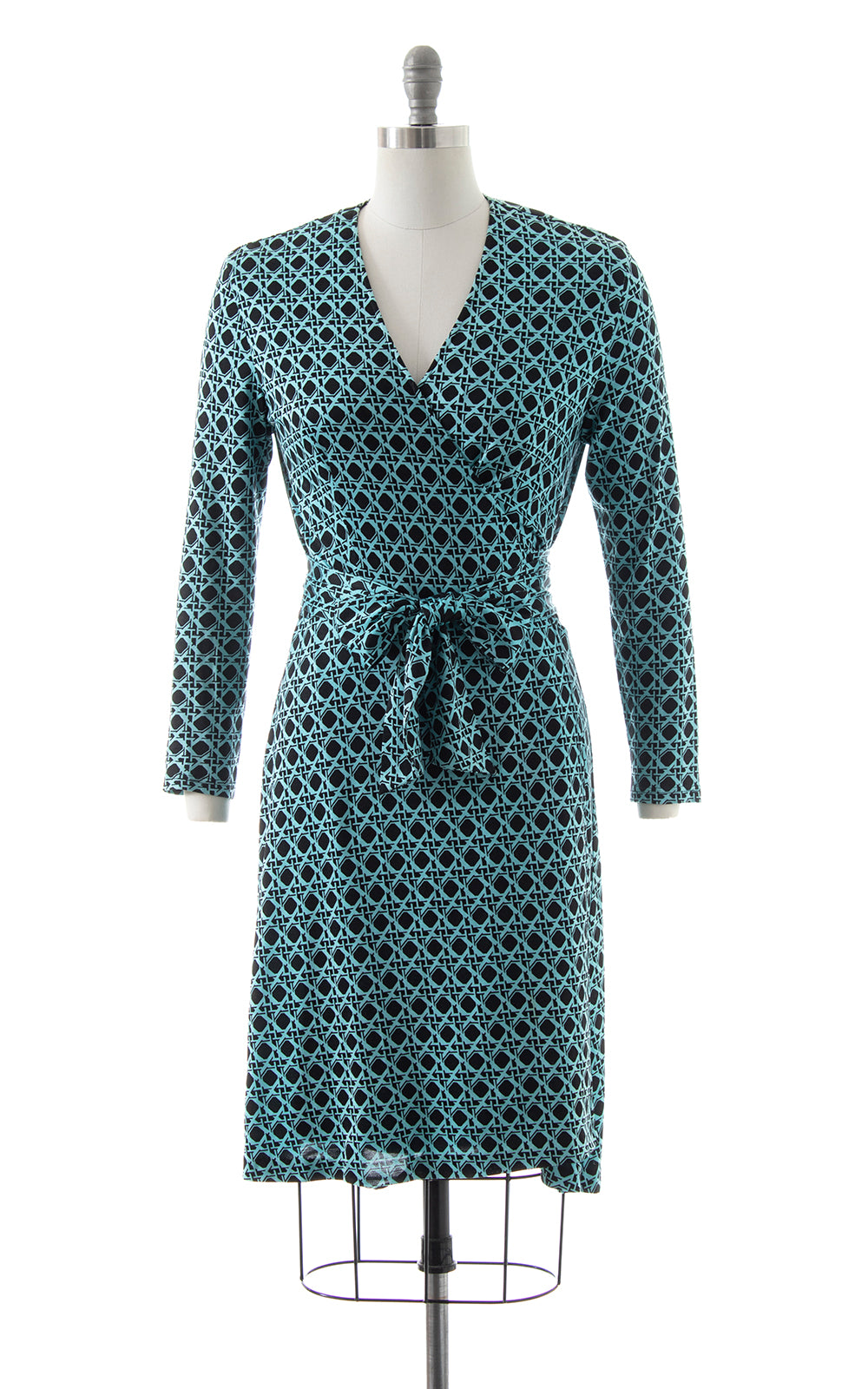 1990s DIANE VON FURSTENBERG Silk Jersey Wrap Dress | medium/large Birthday Life Vintage 1990s DIANE VON FURSTENBERG Silk Jersey Wrap Dress | medium/large Birthday Life Vintage